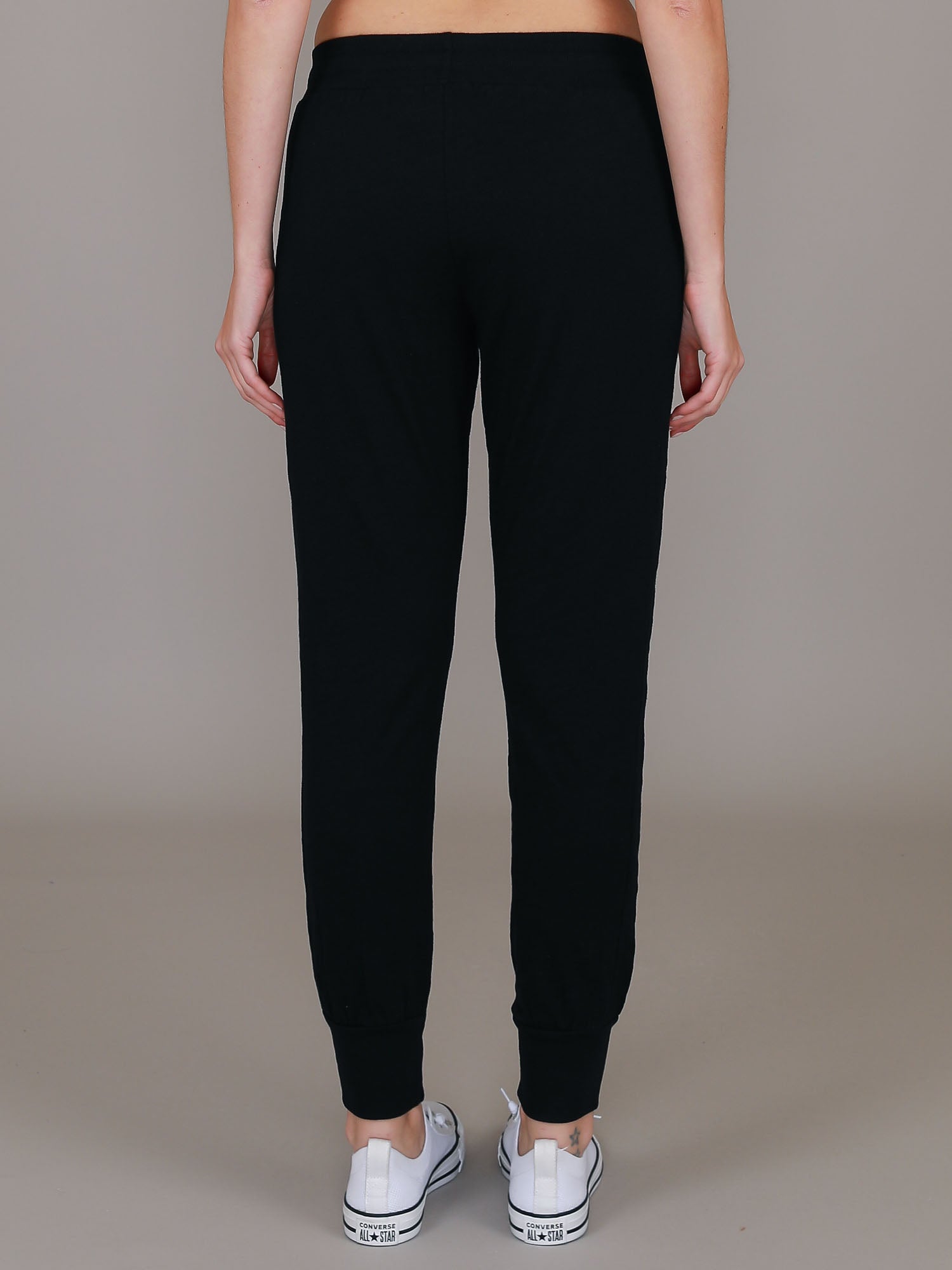 black slim joggers #color_black