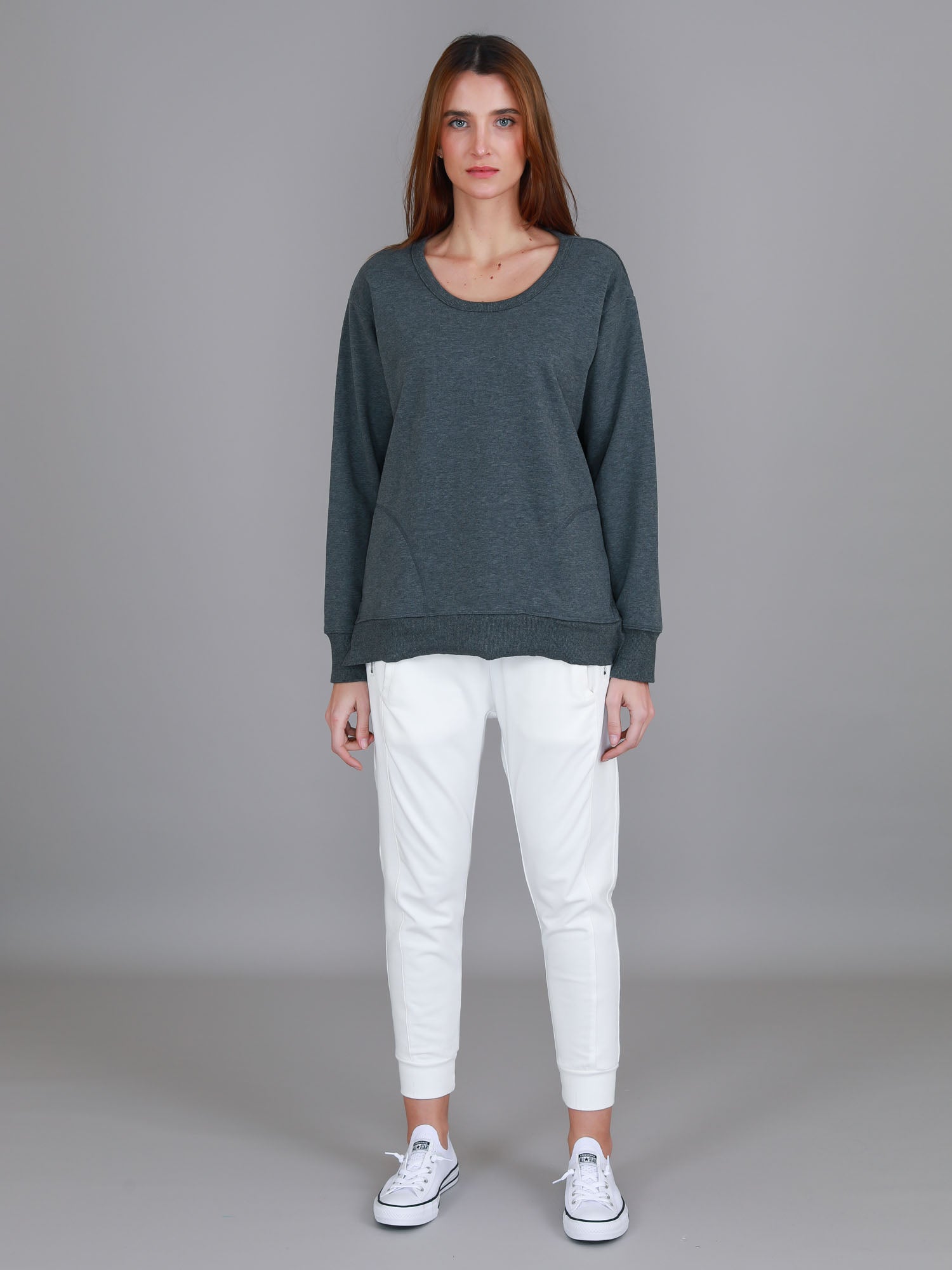 windbreaker womens #color_ash marle