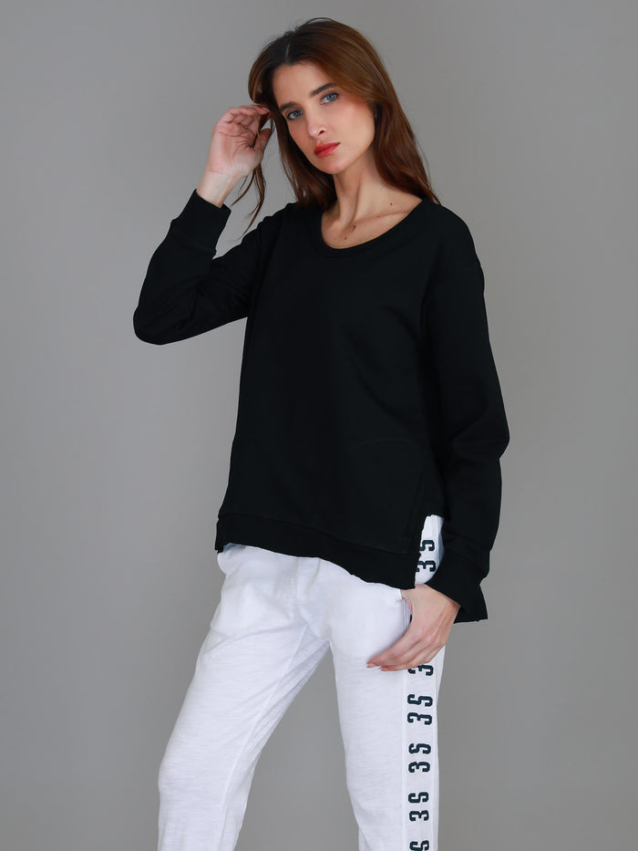 April Front Pocket Crewneck Sweatshirt (Sale)