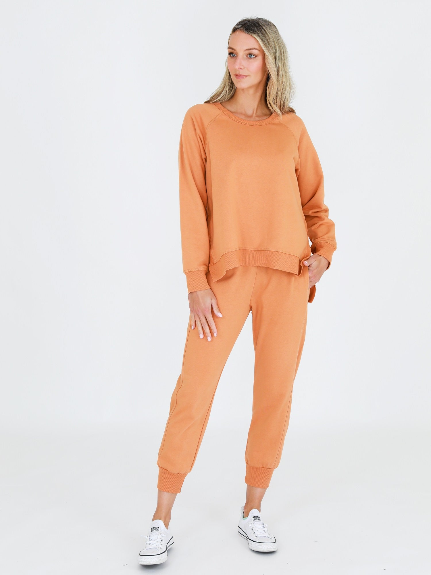 Orange Sweatshirt #color_apricot crush