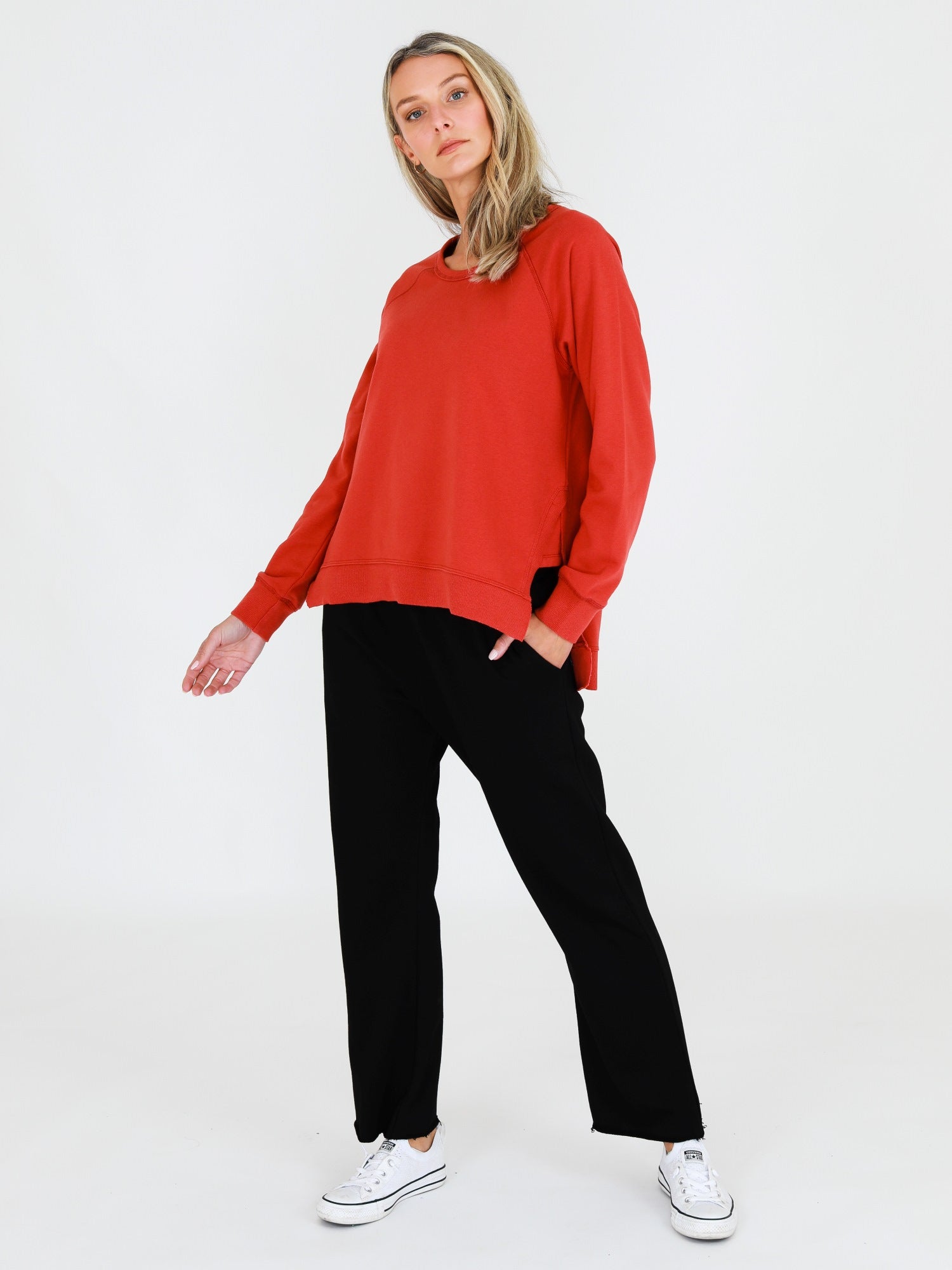 Sweatshirt Women #color_lava