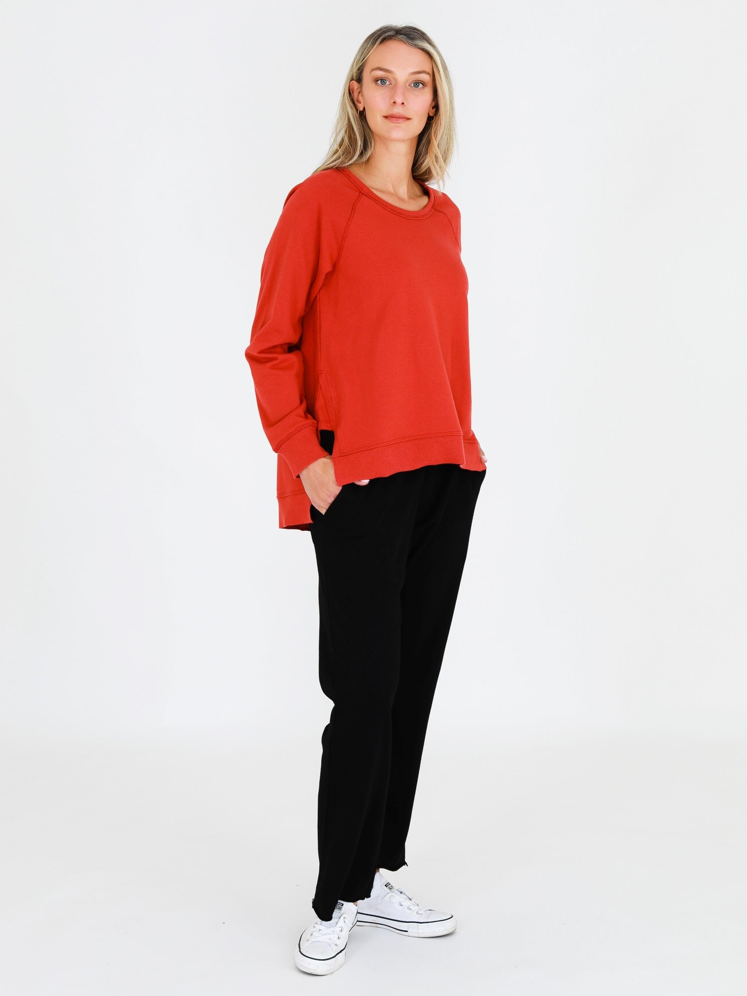 Oversized Sweatshirt #color_lava
