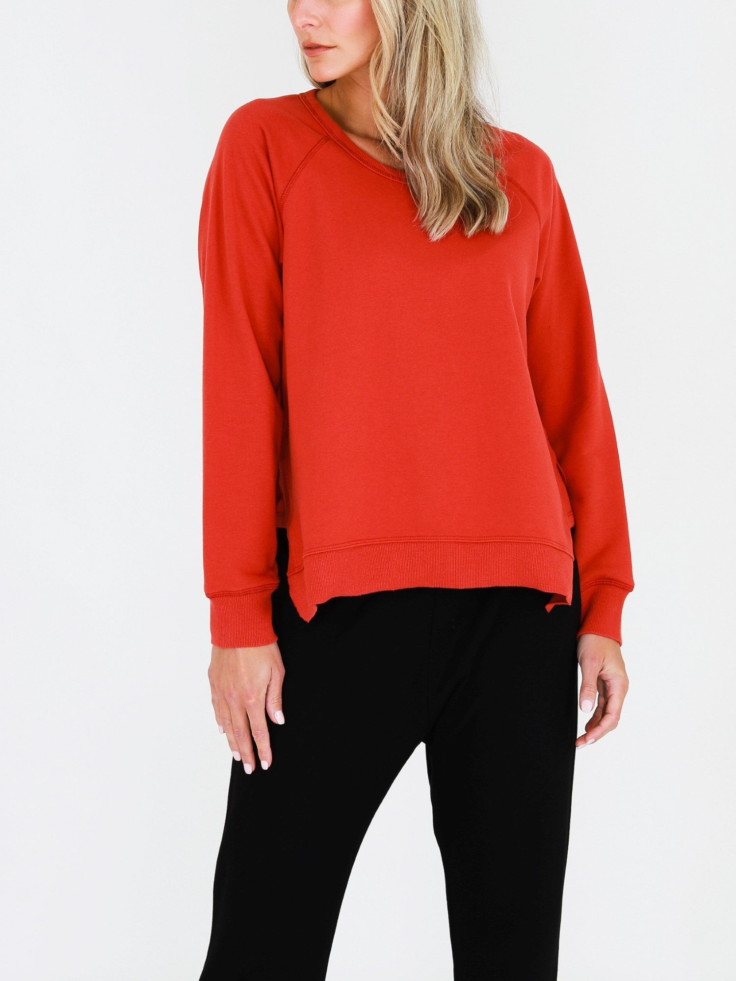 Crewneck Sweatshirt #color_lava
