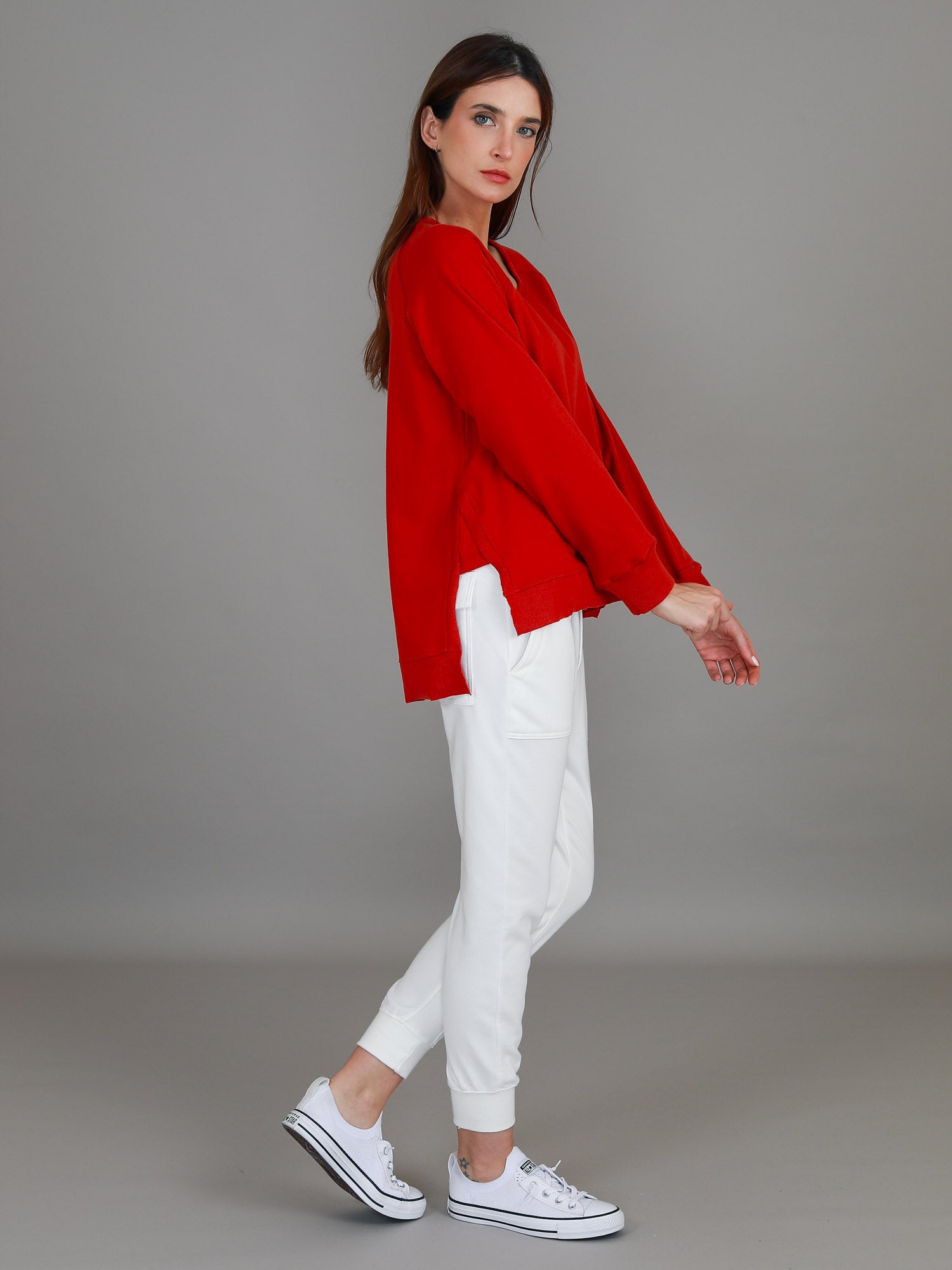 maroon top #color_lava