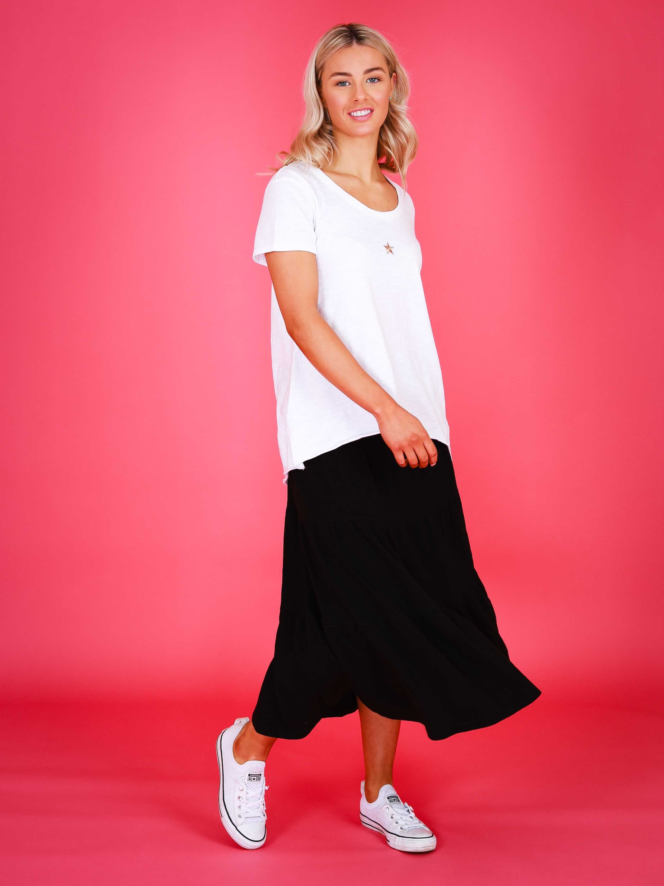 long maxi skirt #color_black