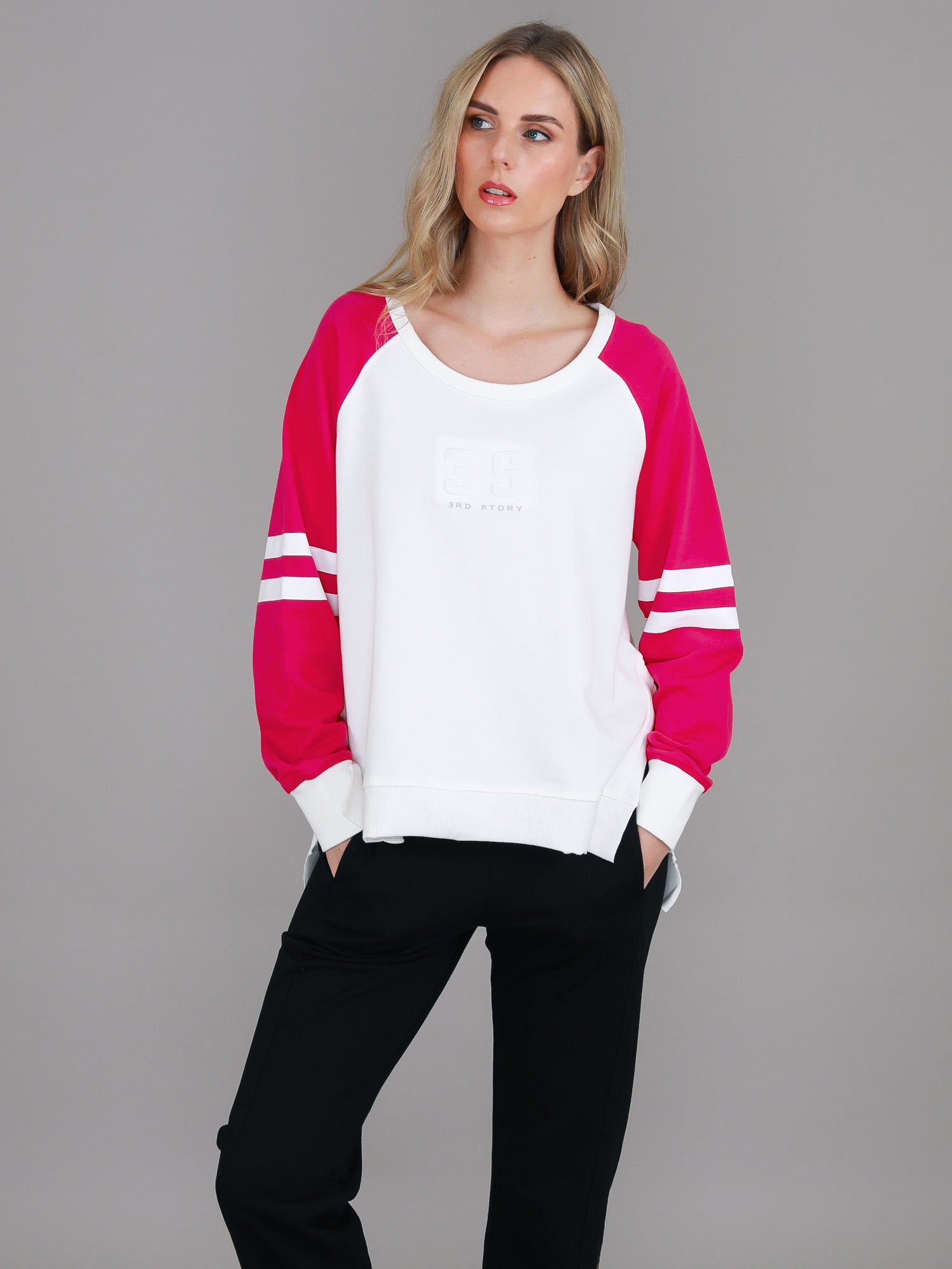 raglan sleeve #color_pink glo