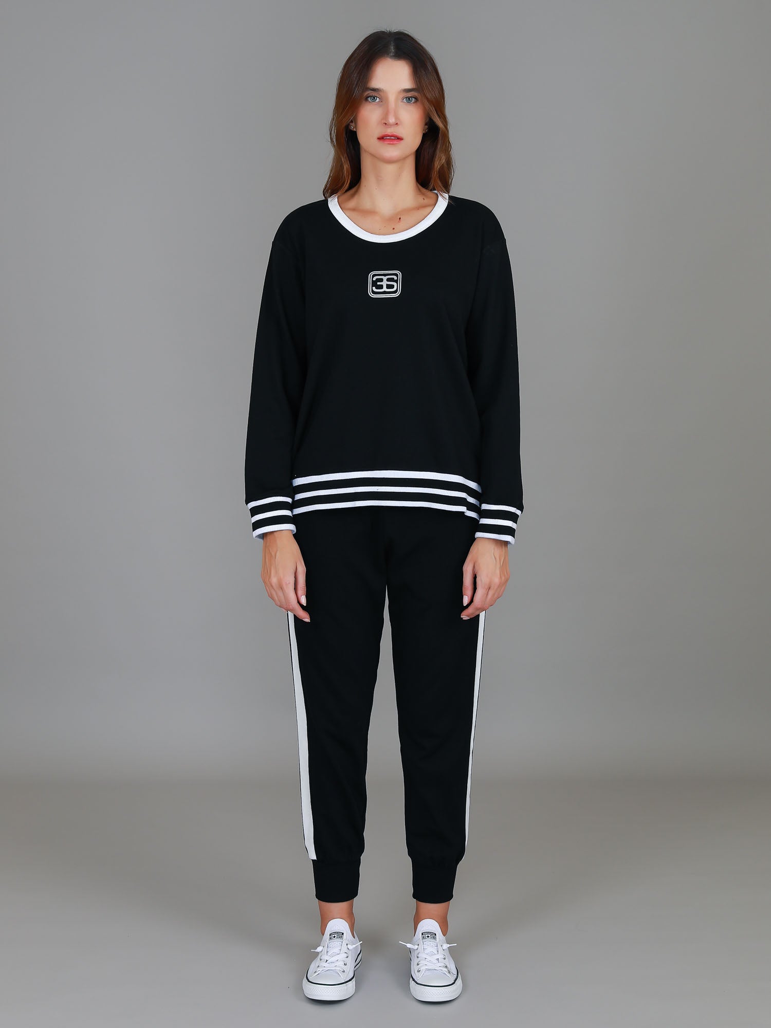 womens black sweater #color_black