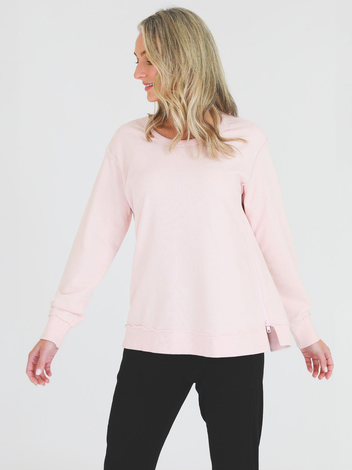 pink ladies sweatshirt #color_misty rose