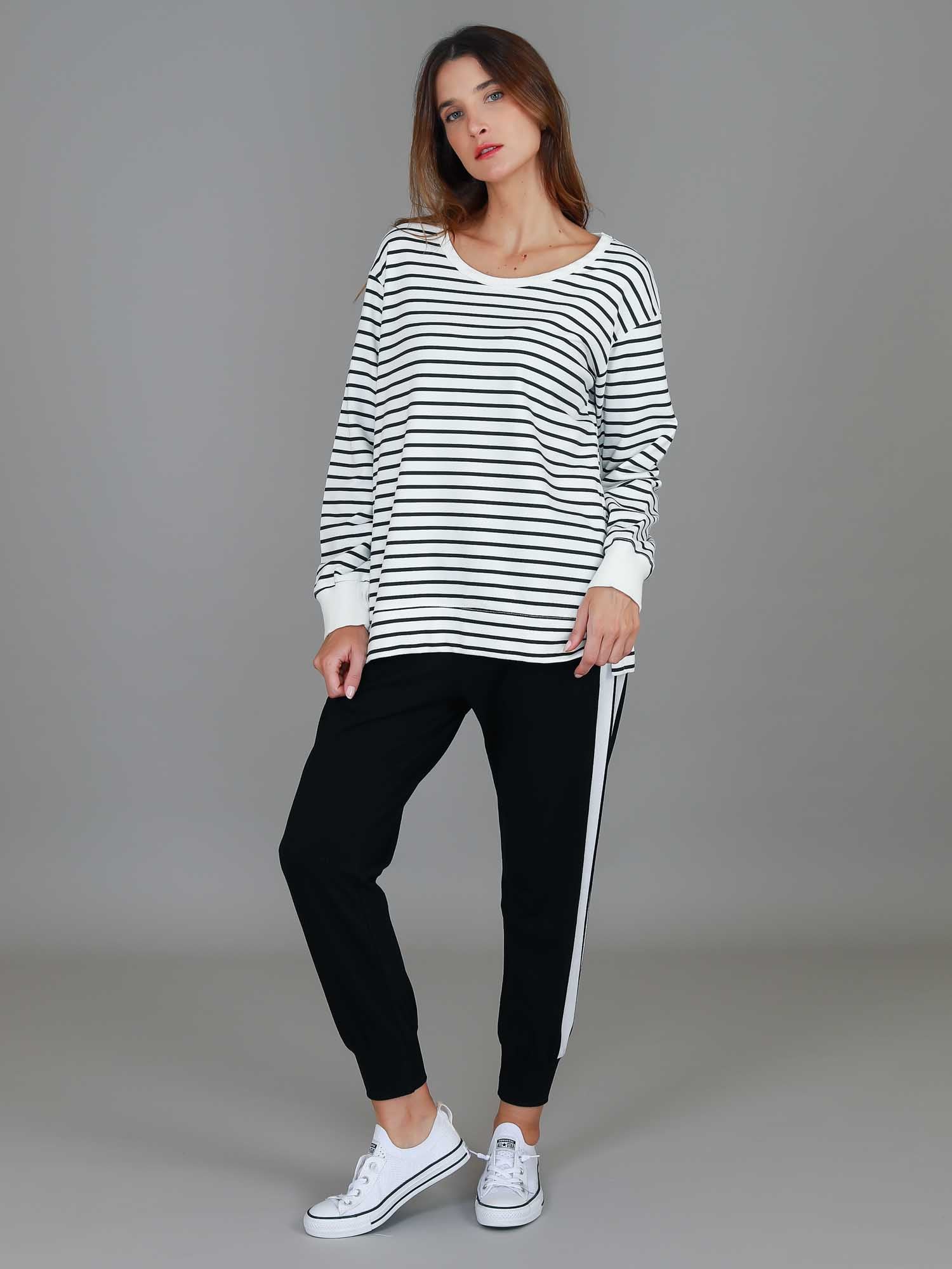 women's sweatsuits #color_stripe