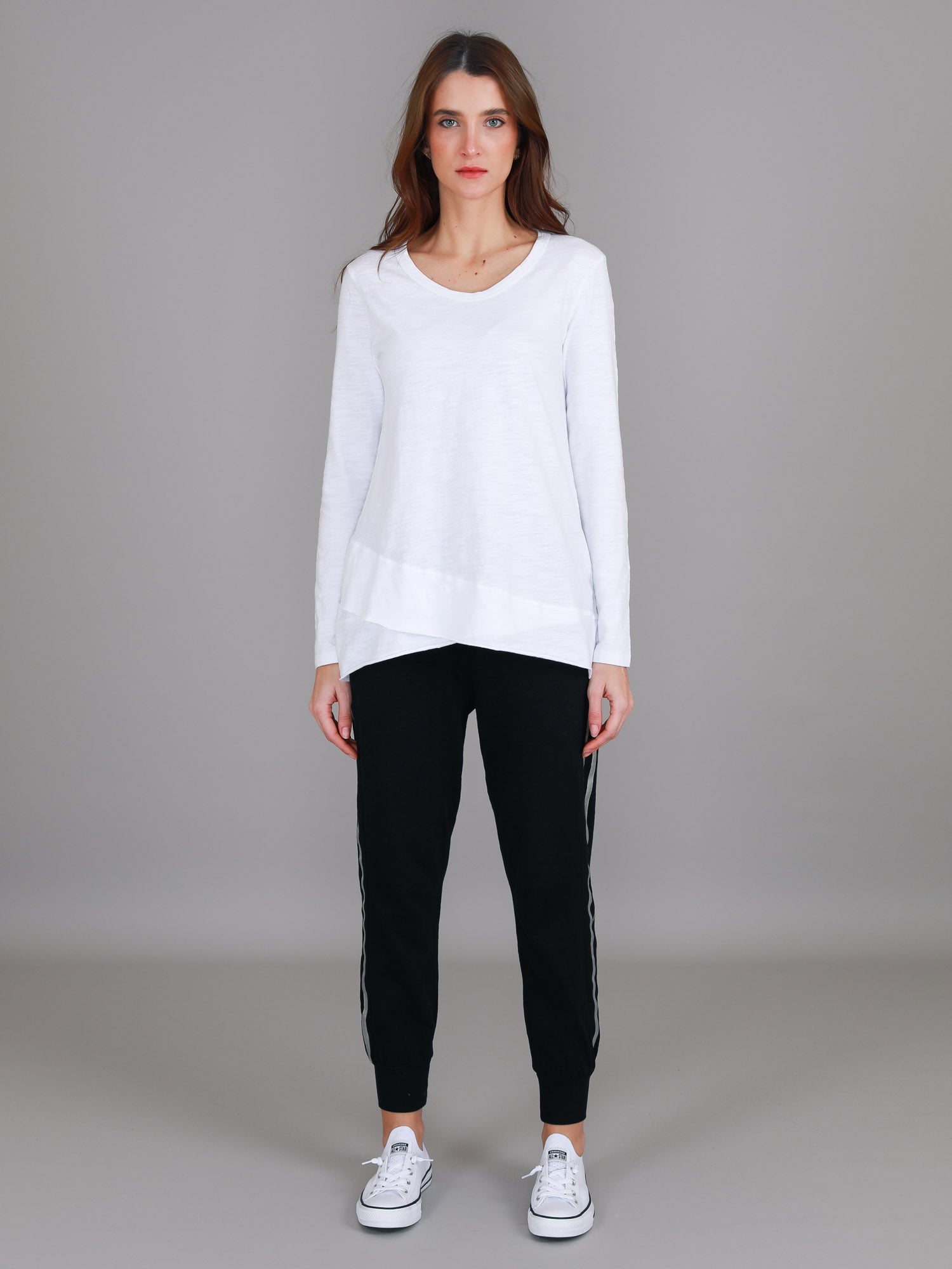basic long sleeve tops #color_white