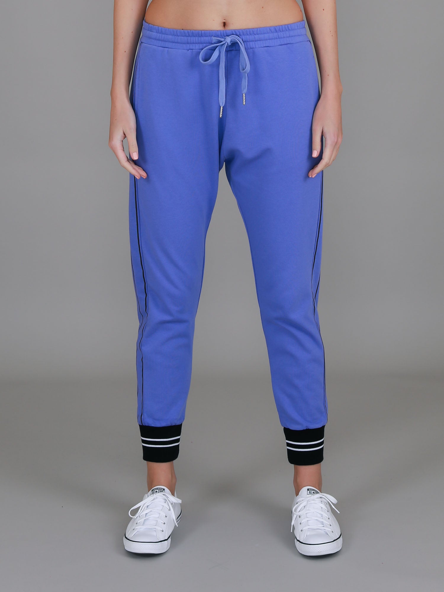 fleece track pants #color_blue violet