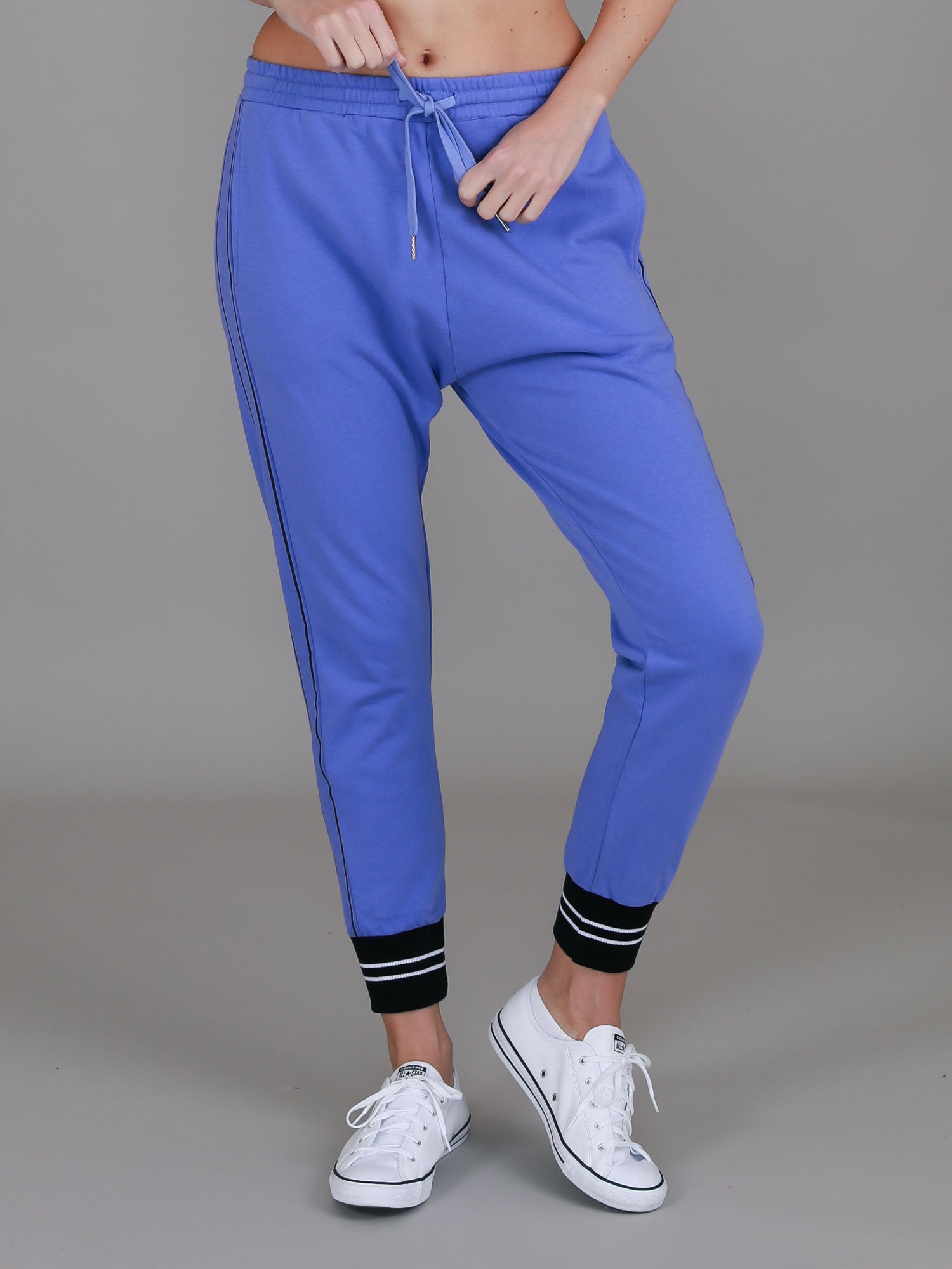 best track pants for women #color_blue violet