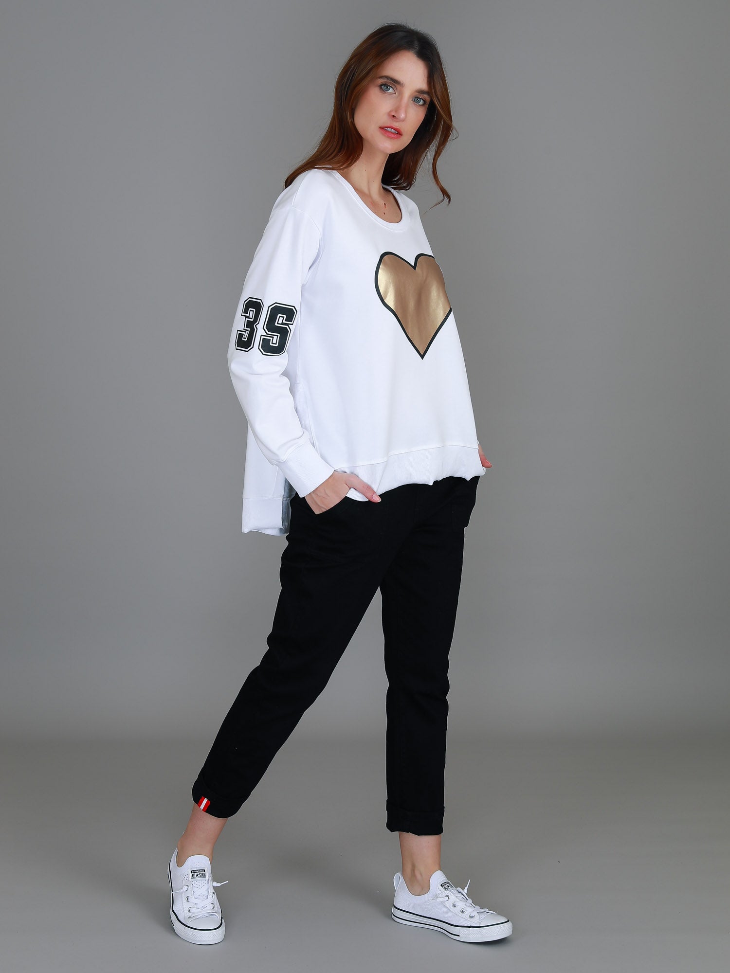 white crew neck sweater #color_white
