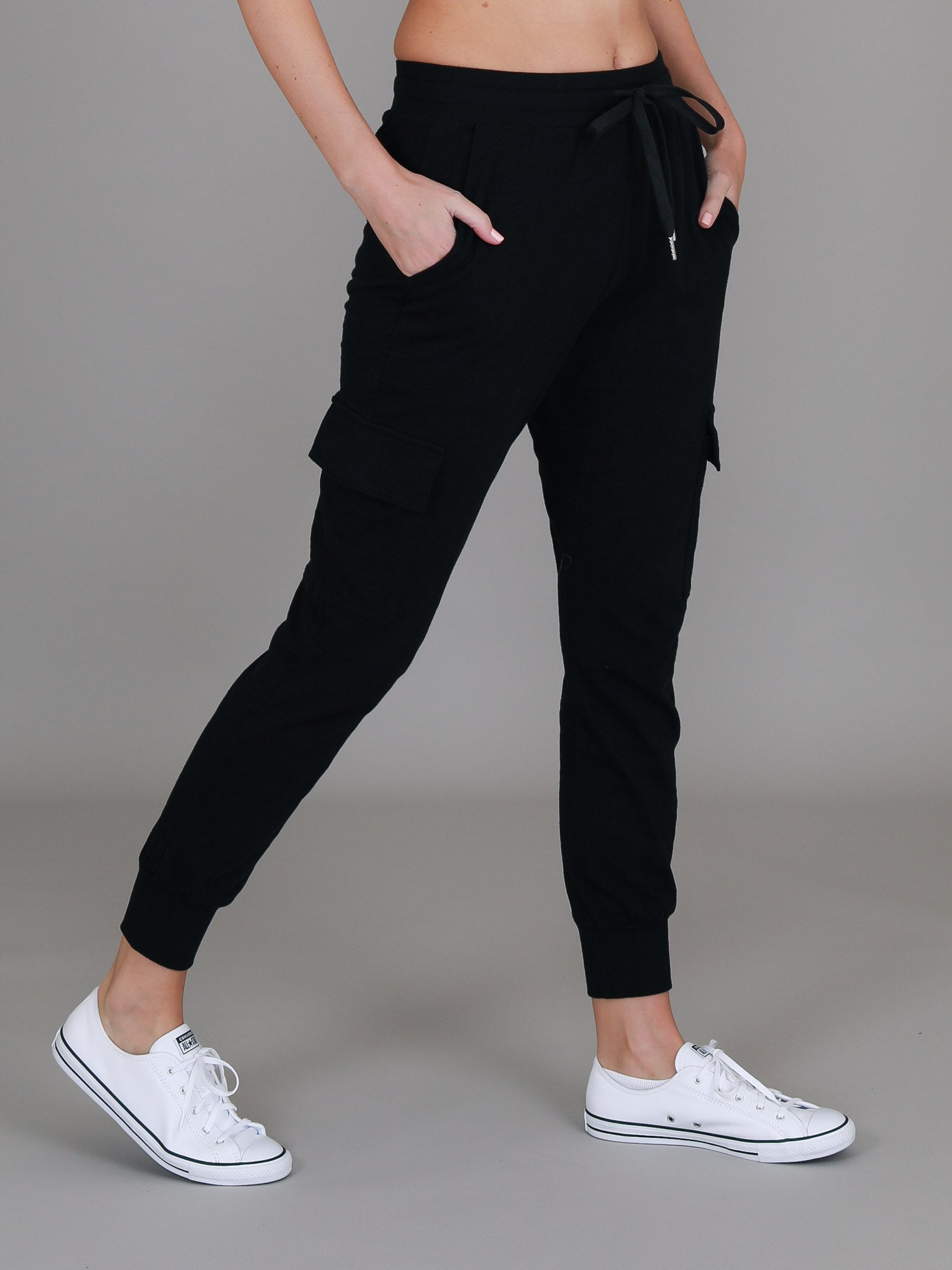 cargo joggers women's #color_black