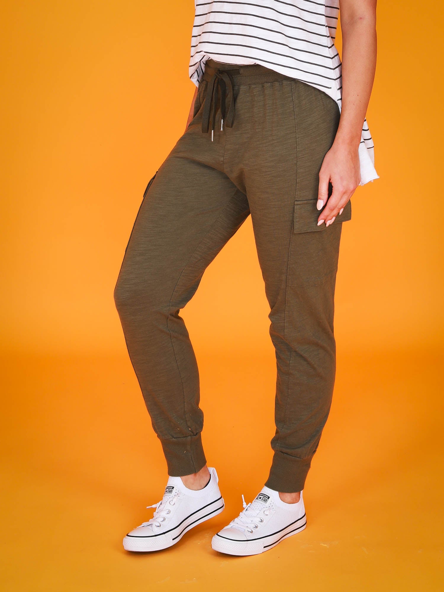 womens joggers #color_khaki