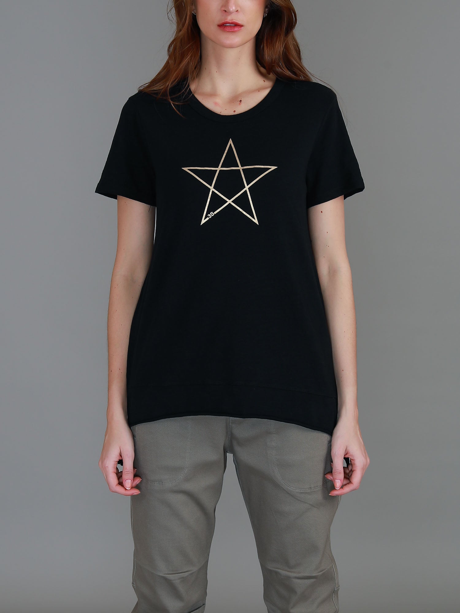 crew neck tee #color_black