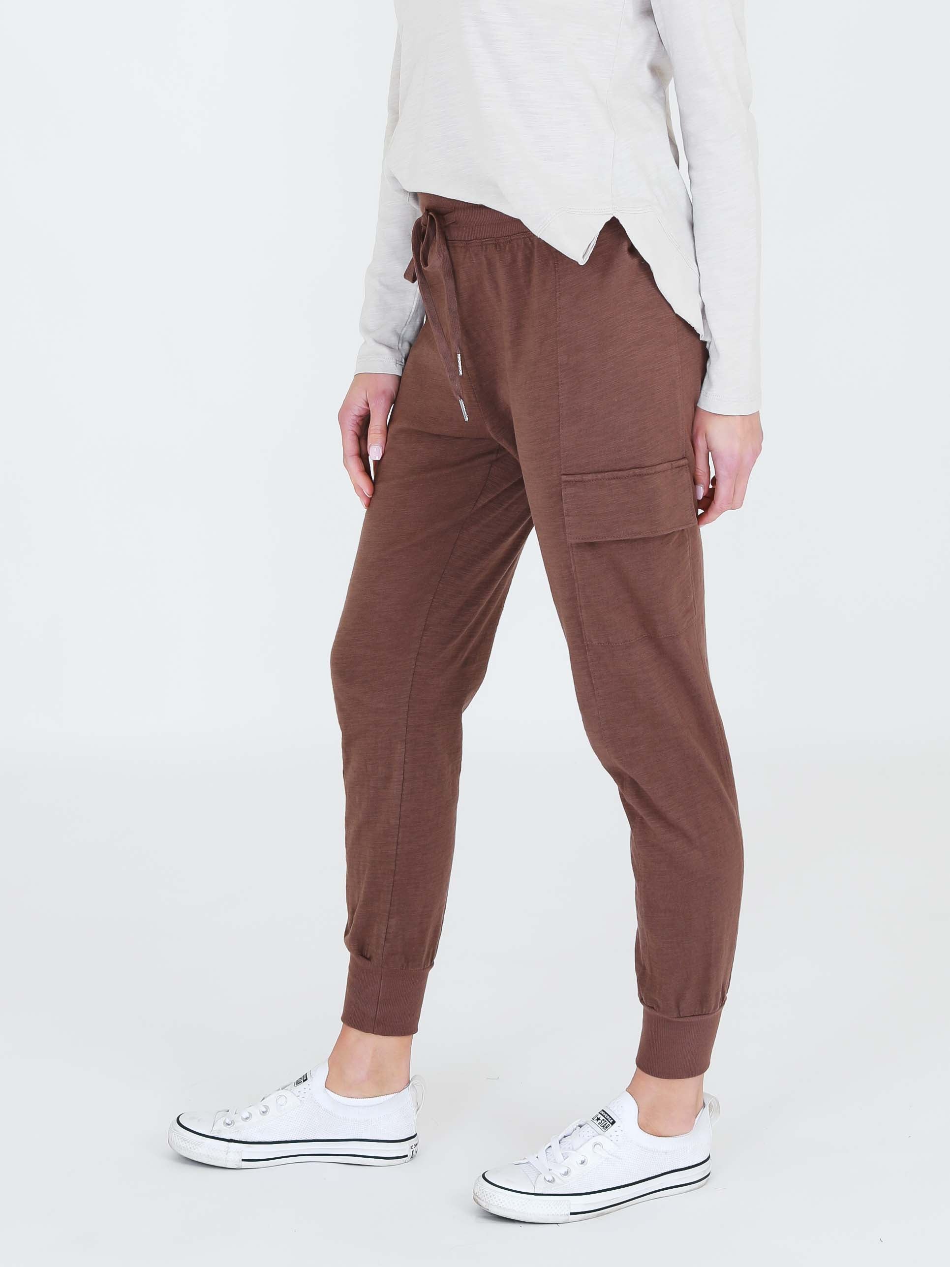joggers #color_hot chocolate