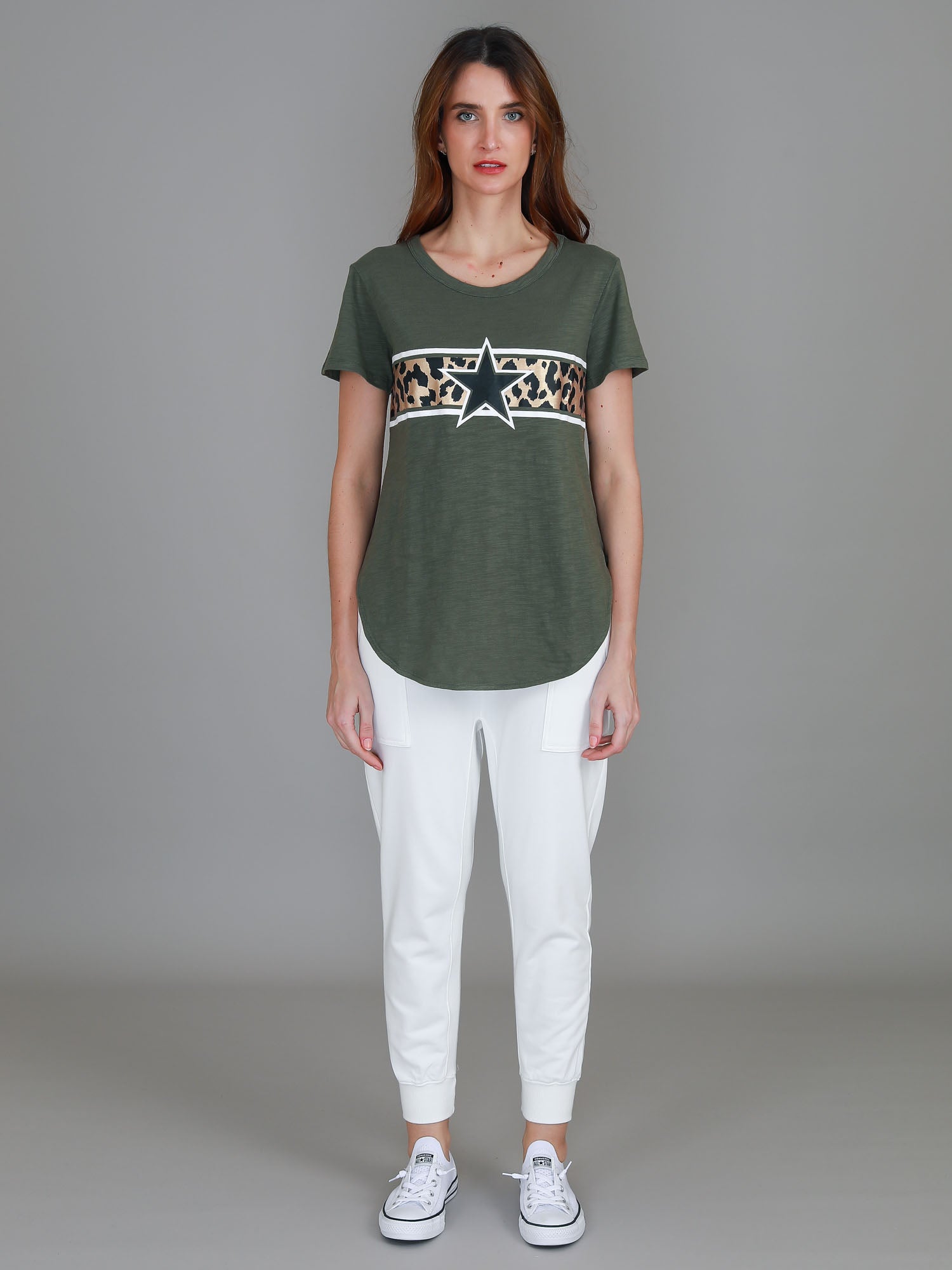 bottle green tshirt #color_khaki