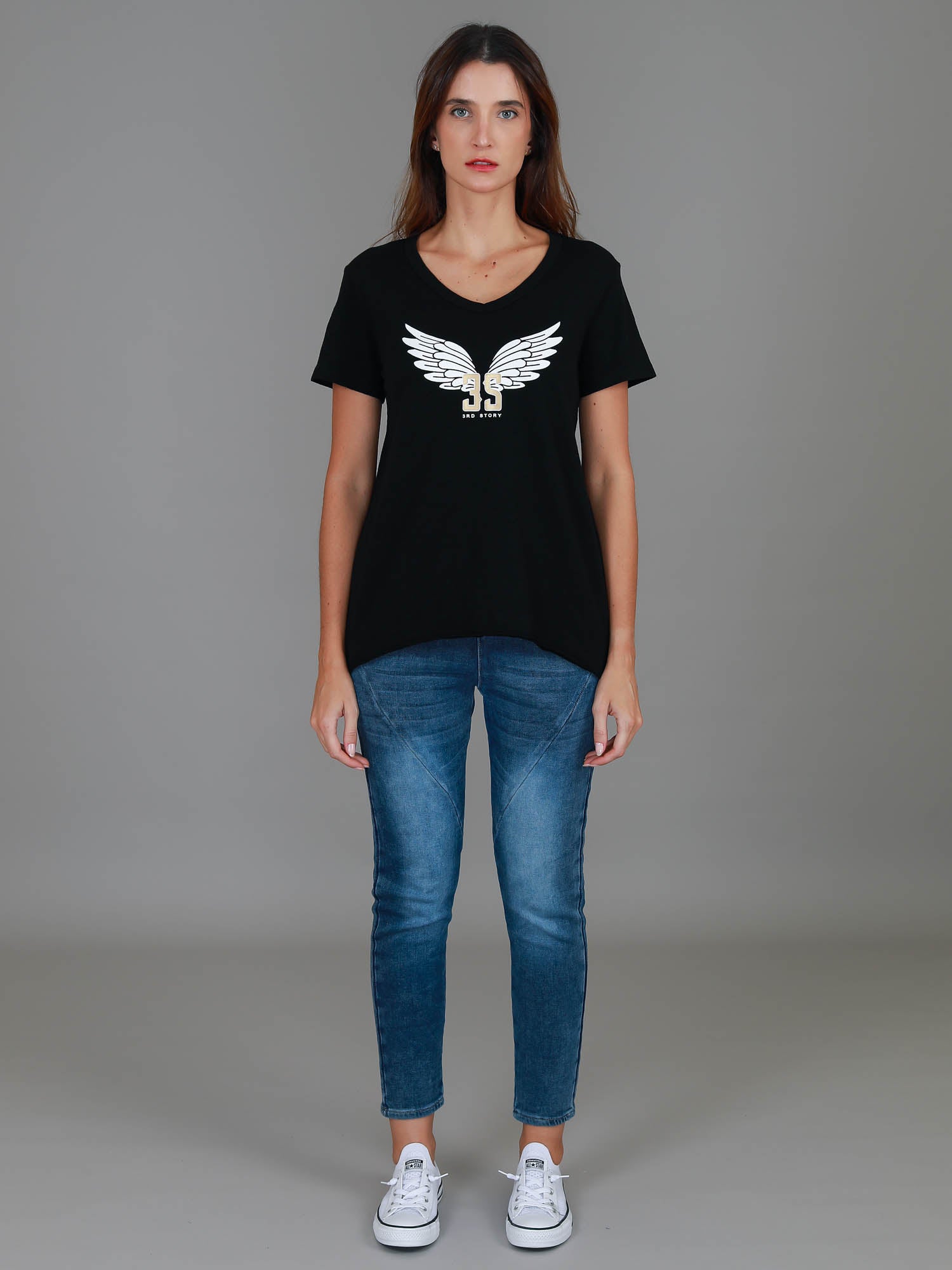 basic t-shirts women's #color_black