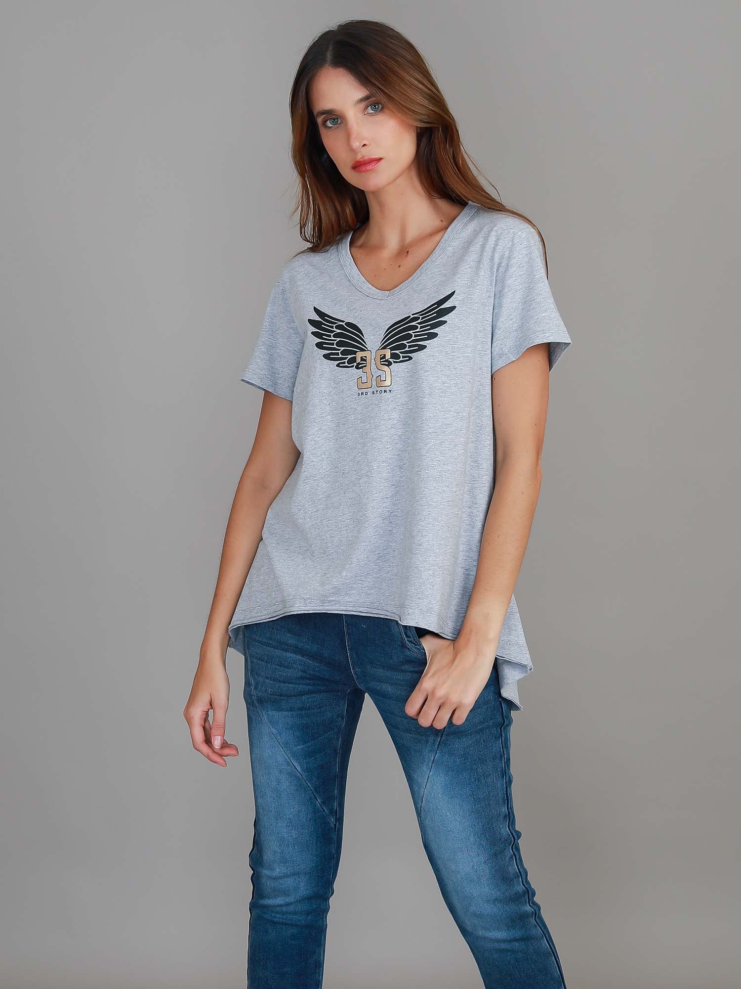 dark grey graphic tee #color_grey marle