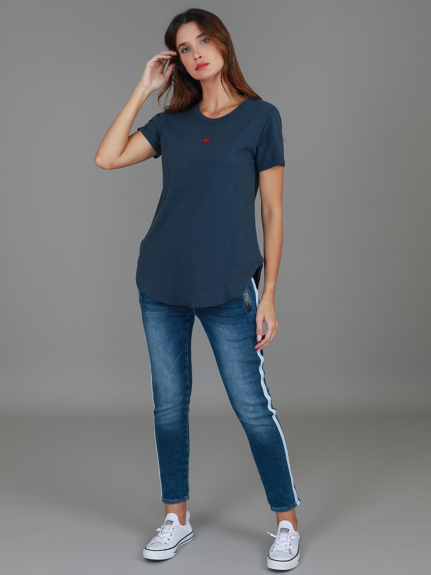 short sleeve t-shirt #color_navy