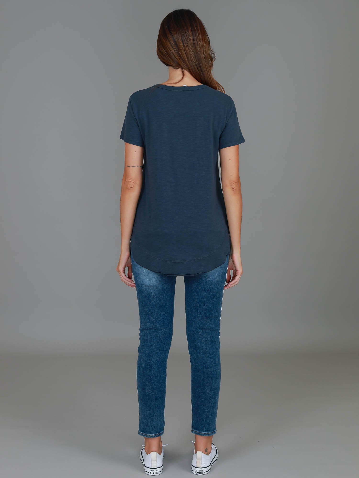 women's basic t shirts #color_navy