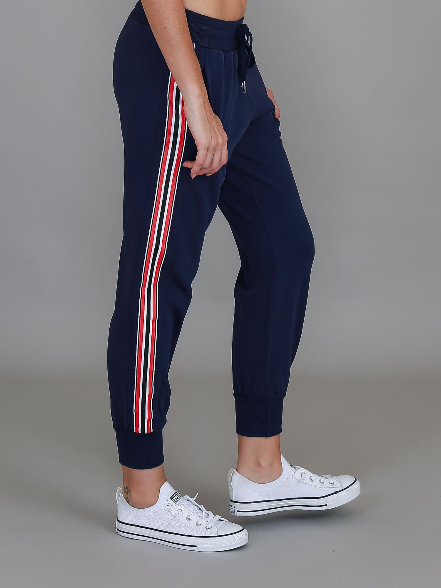 navy womens joggers #color_navy