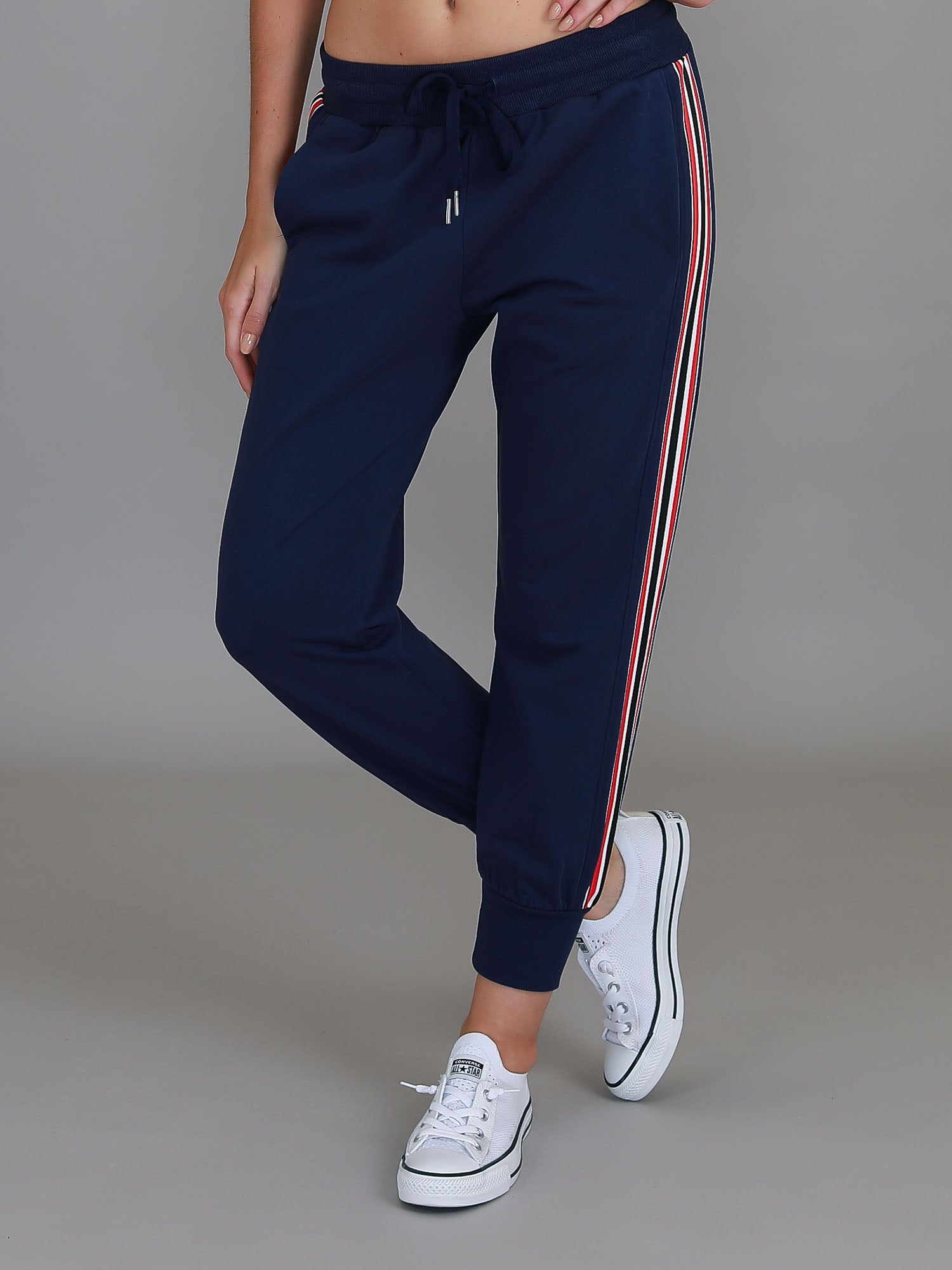 navy jogging bottoms womens #color_navy
