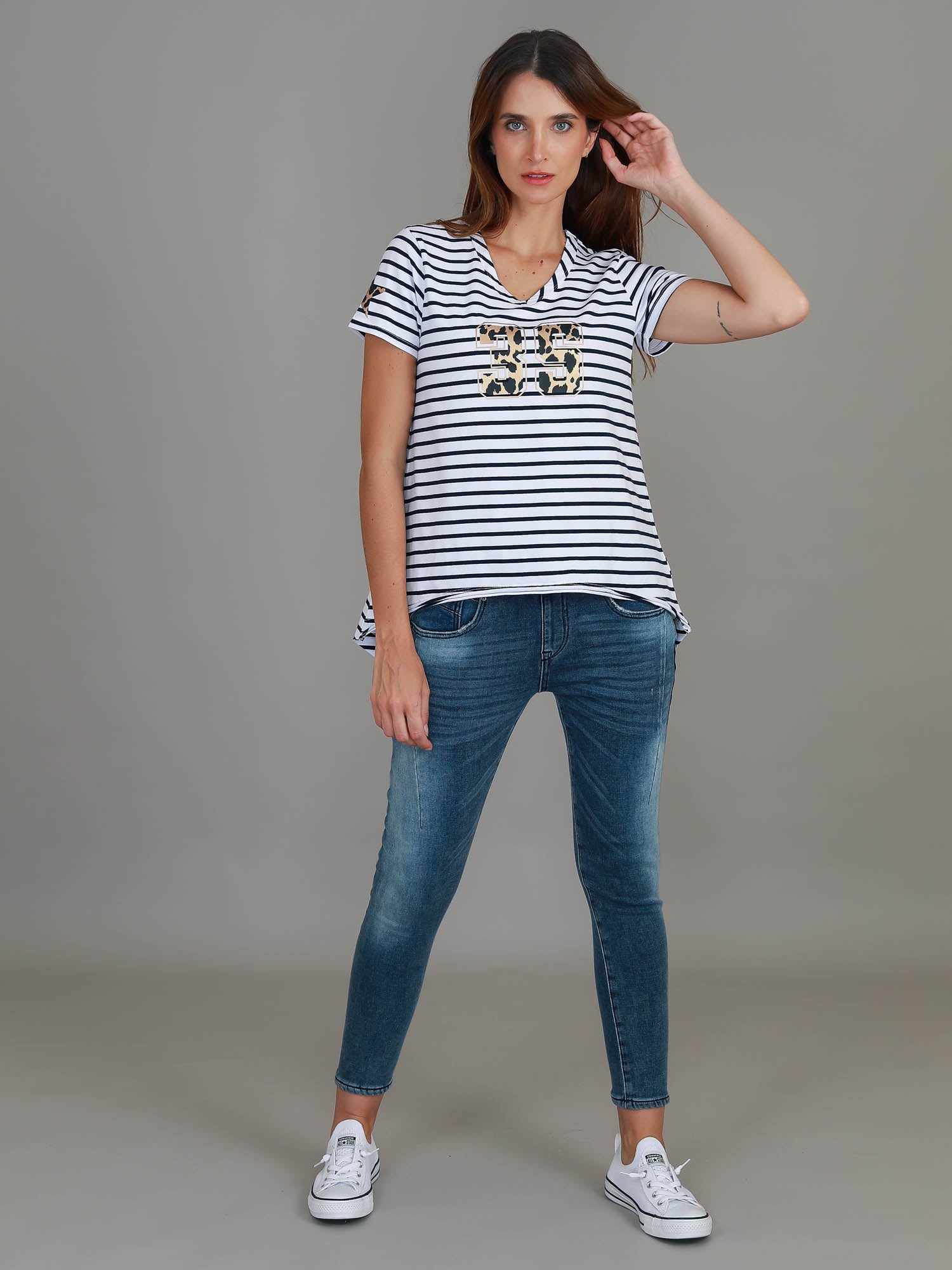 v necks for women #color_nautic stripe
