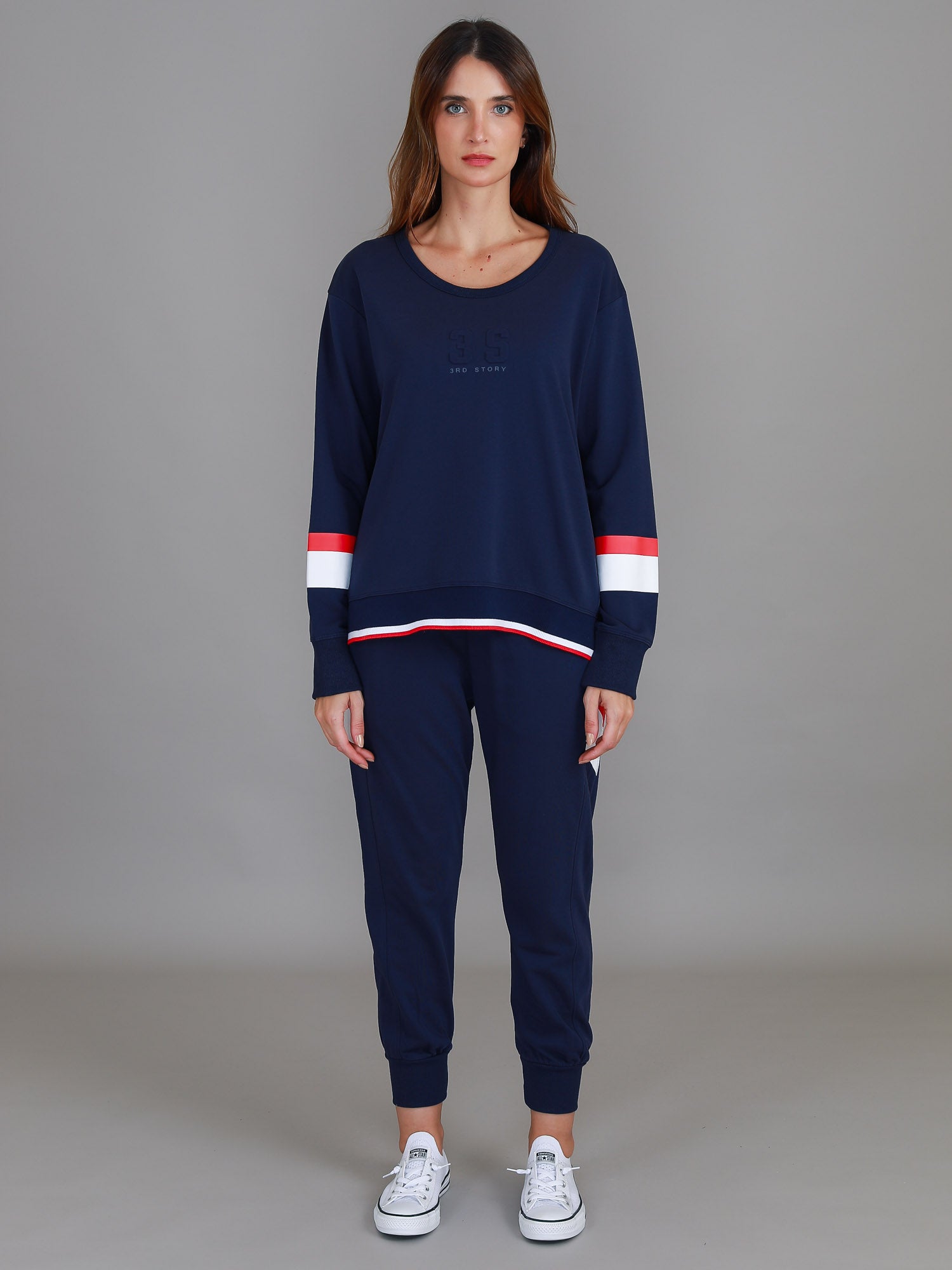 women's tracksuit #color_navy