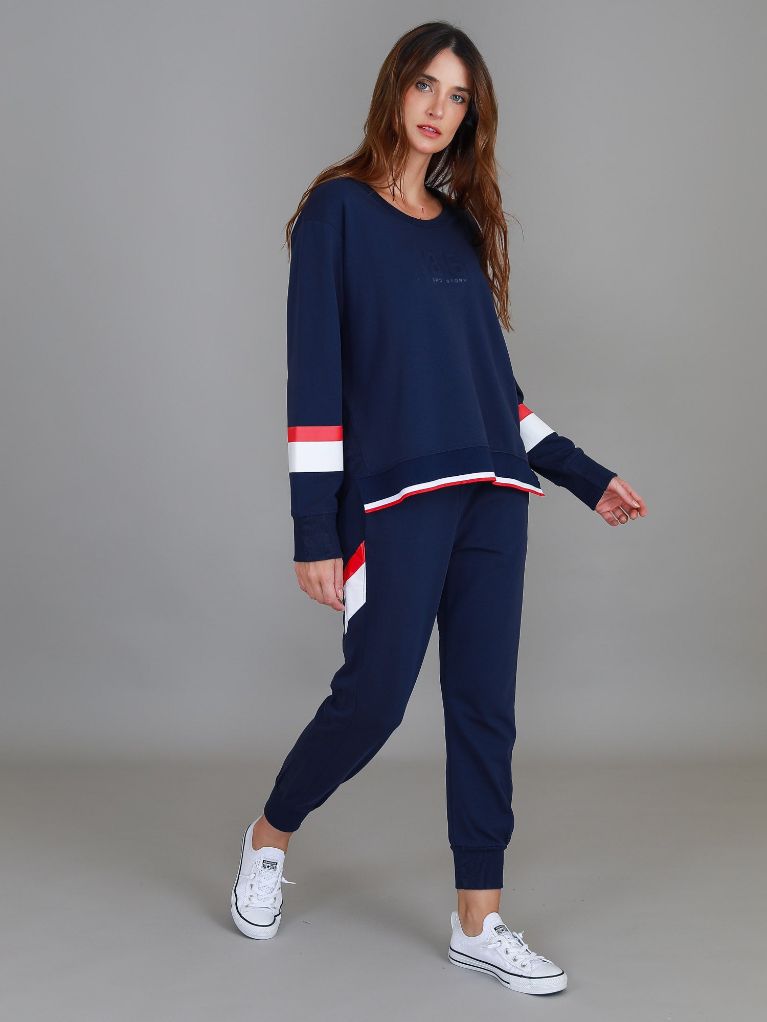 women tracksuits #color_navy