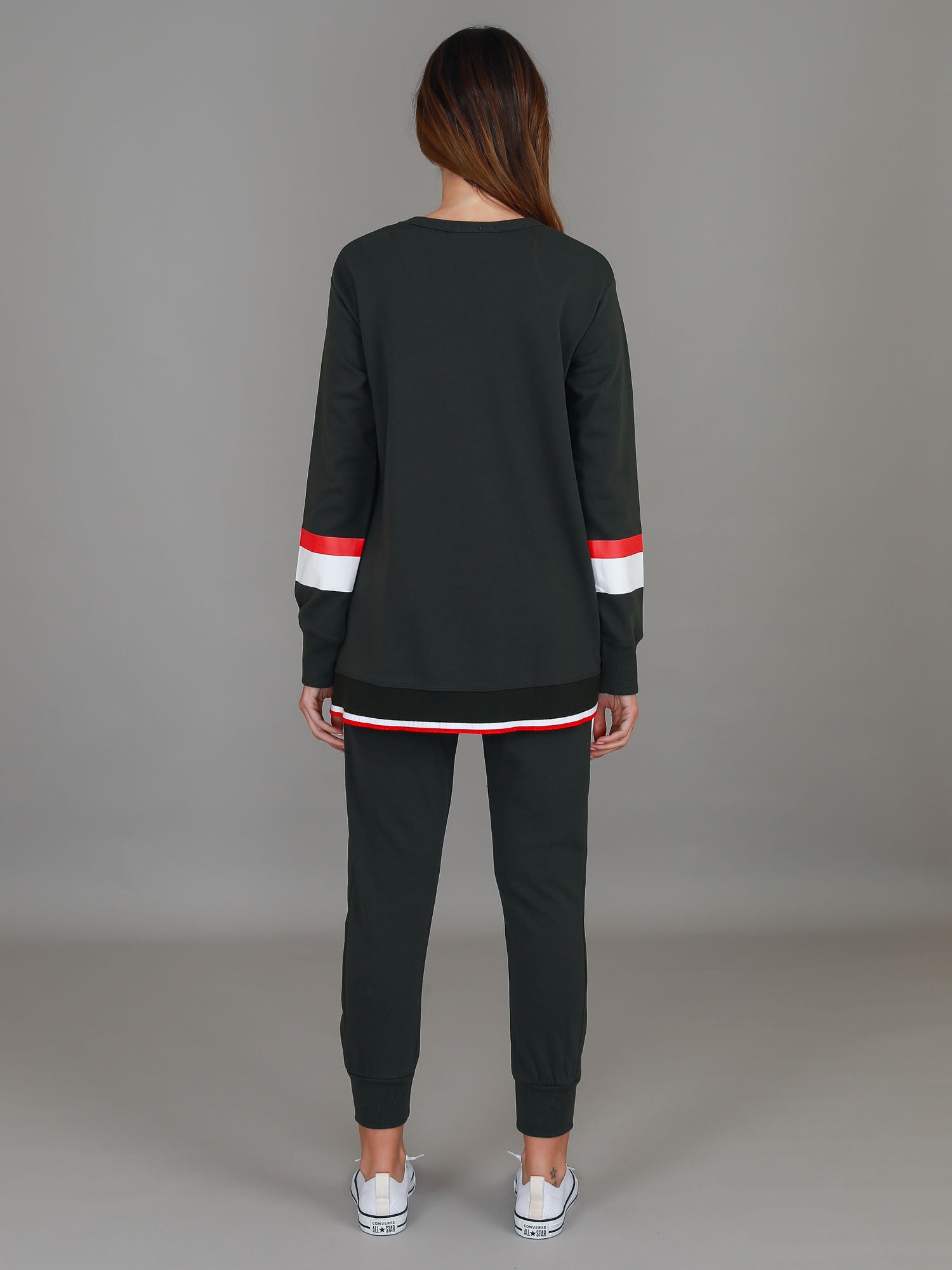 cotton sweatshirts for women #color_dark khaki