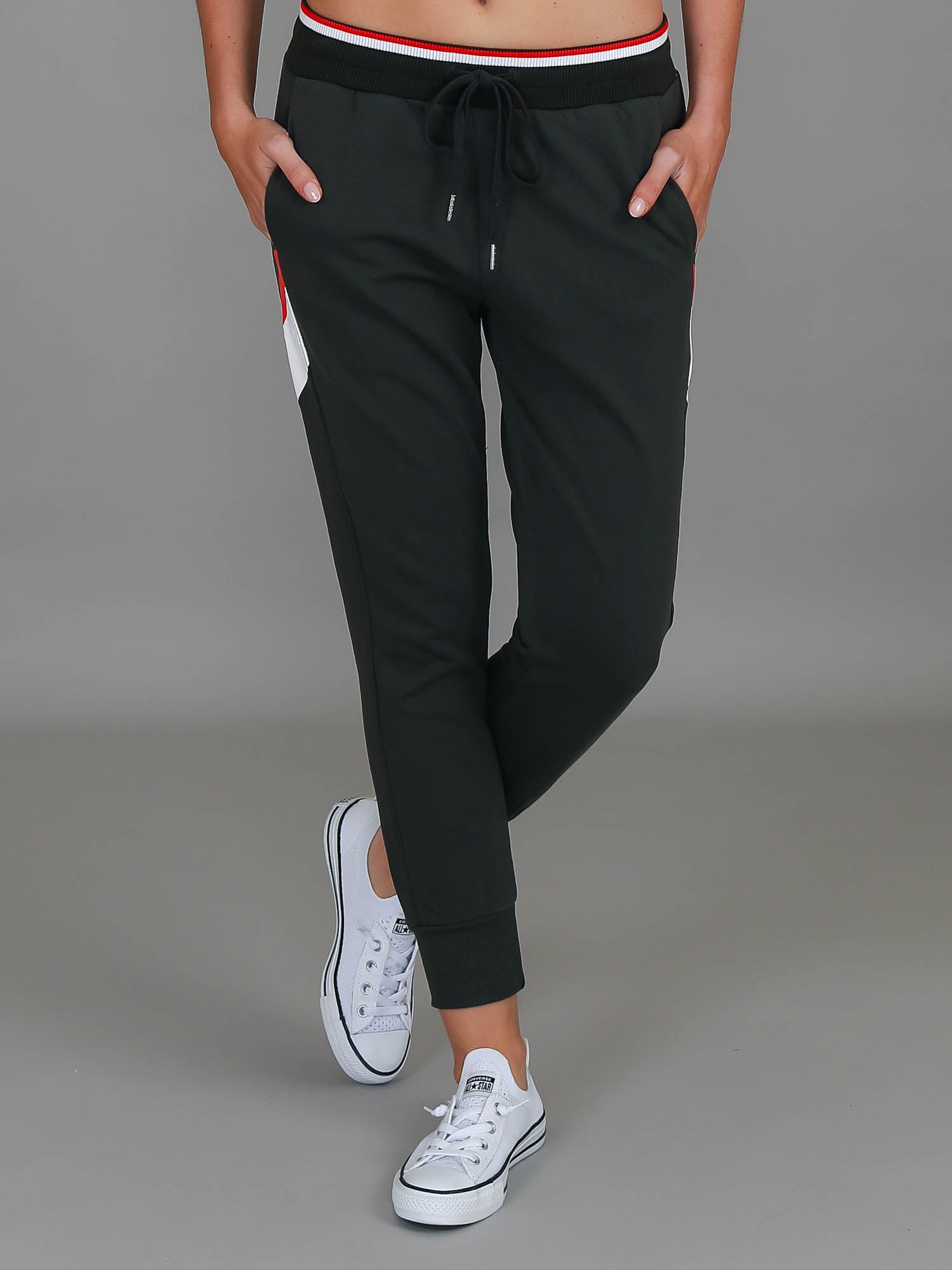 womens grey sweatpants #color_dark khaki