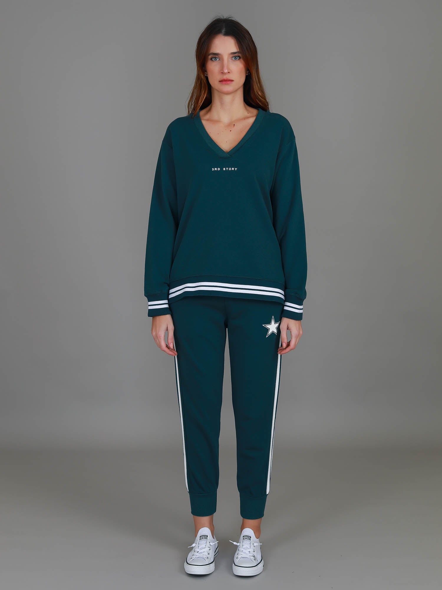 long sleeve set #color_teal