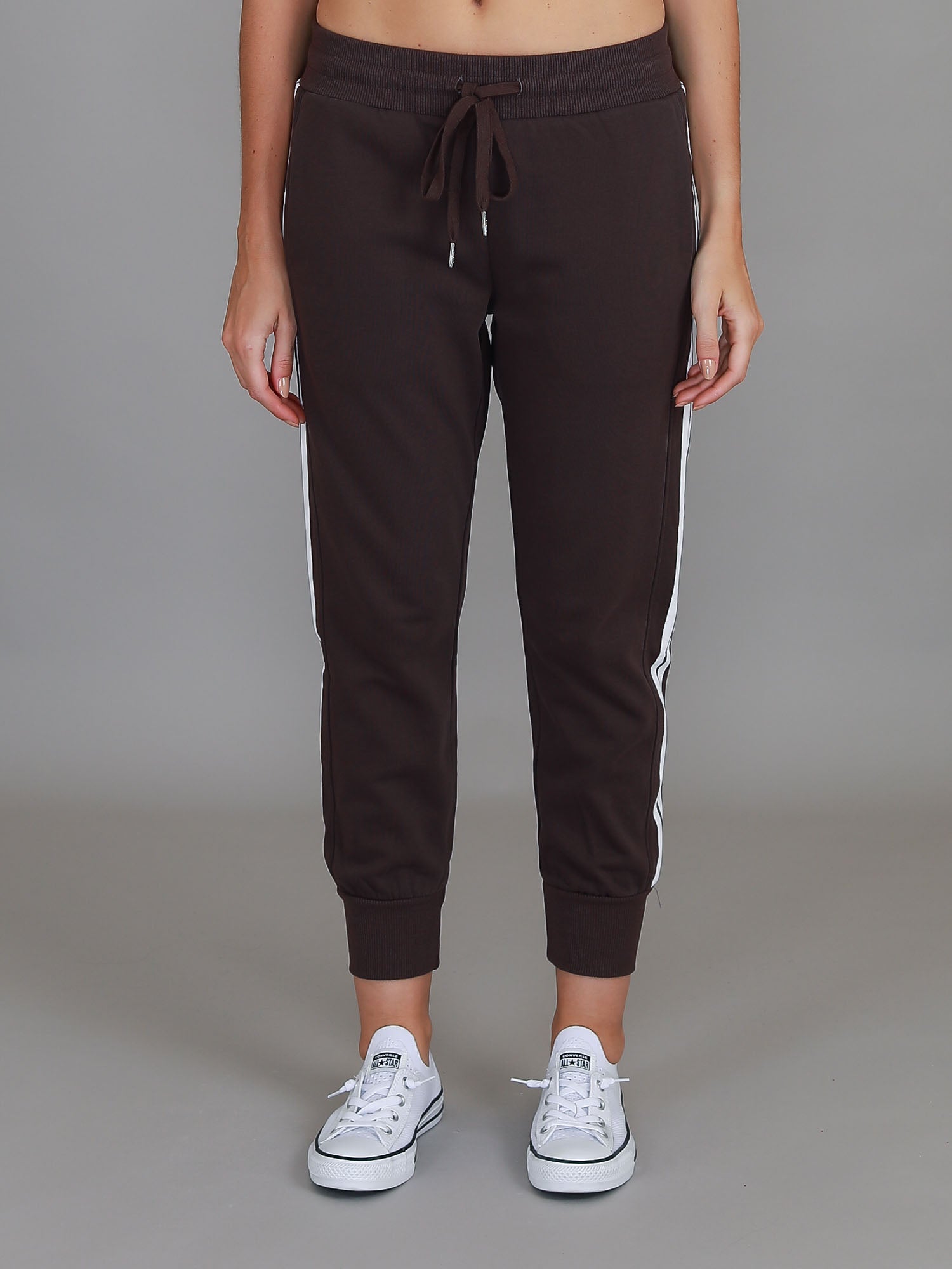 chocolate brown sweatpants #color_truffle