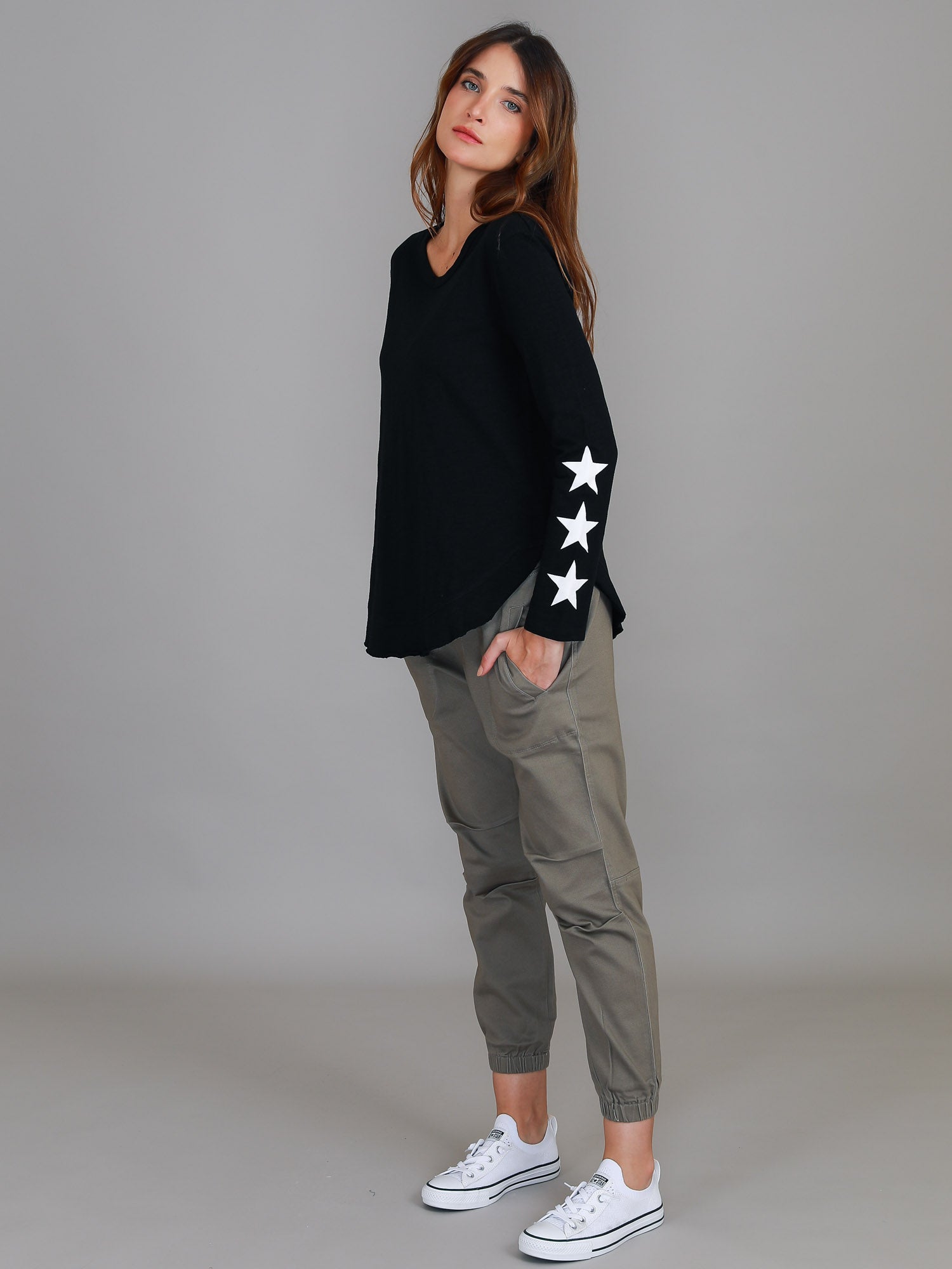 black short sleeve t shirt #color_black