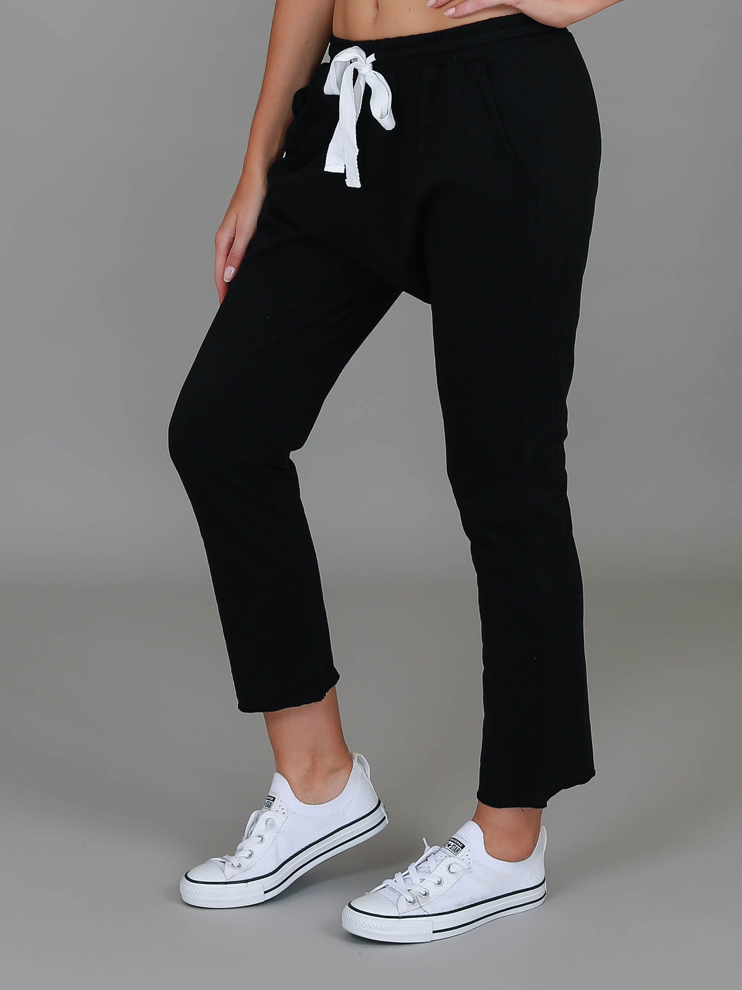 3/4 joggers womens #color_black