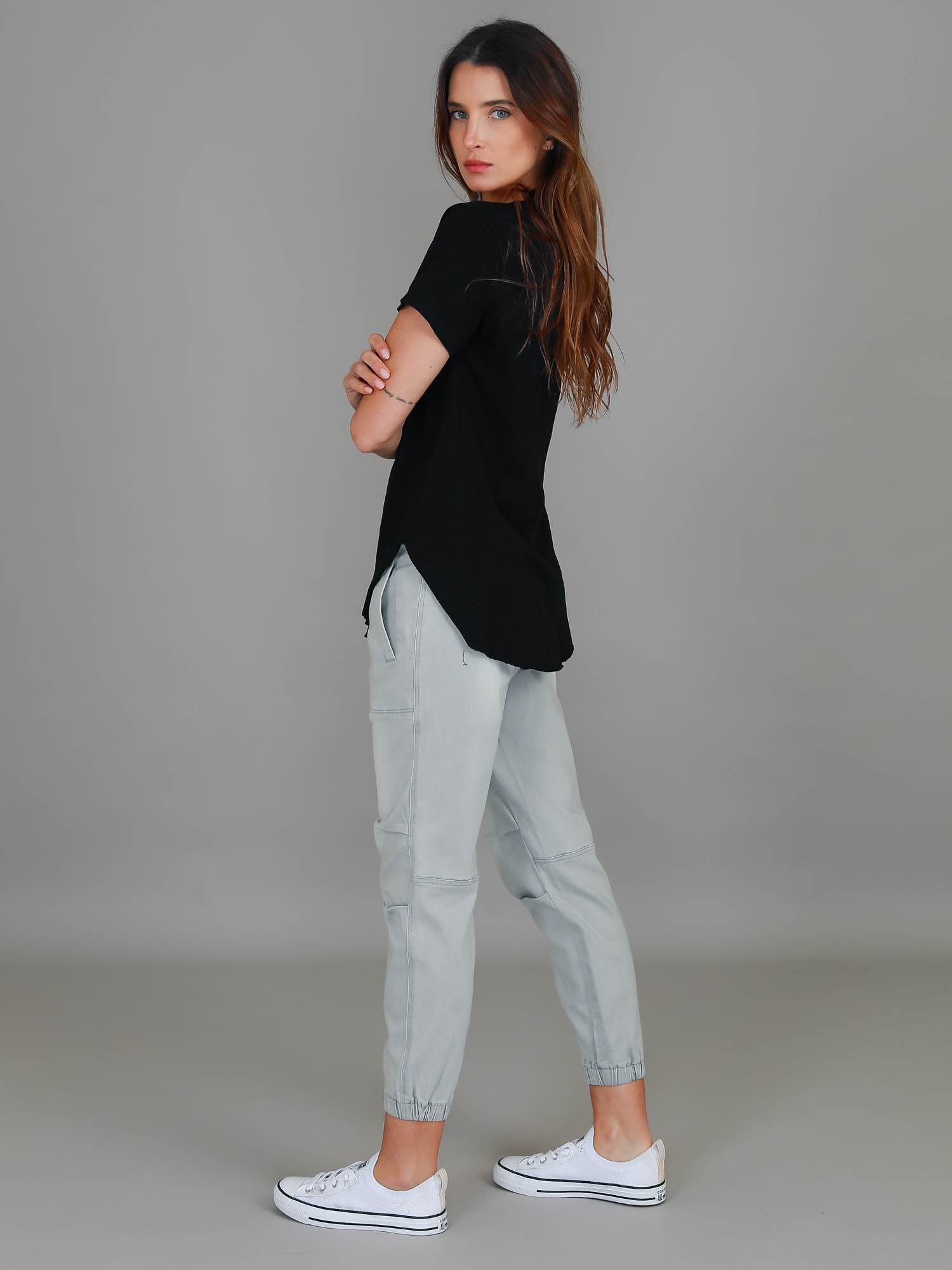 oversized t shirt black #color_black