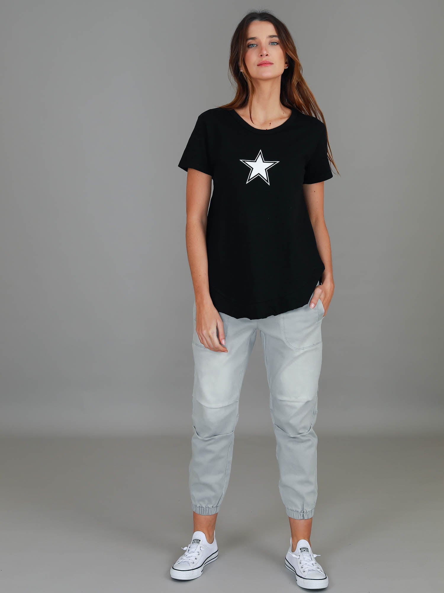 oversized black top#color_black