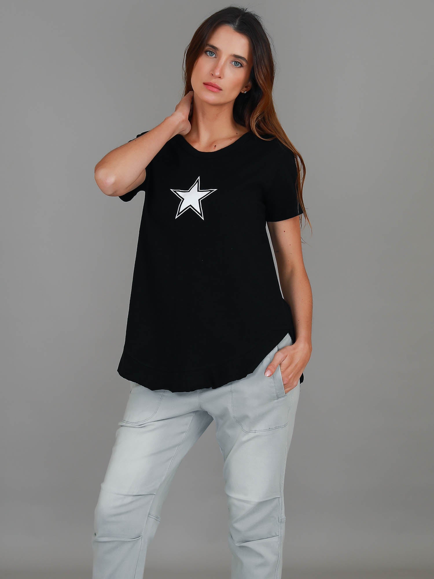 oversize top #color_black