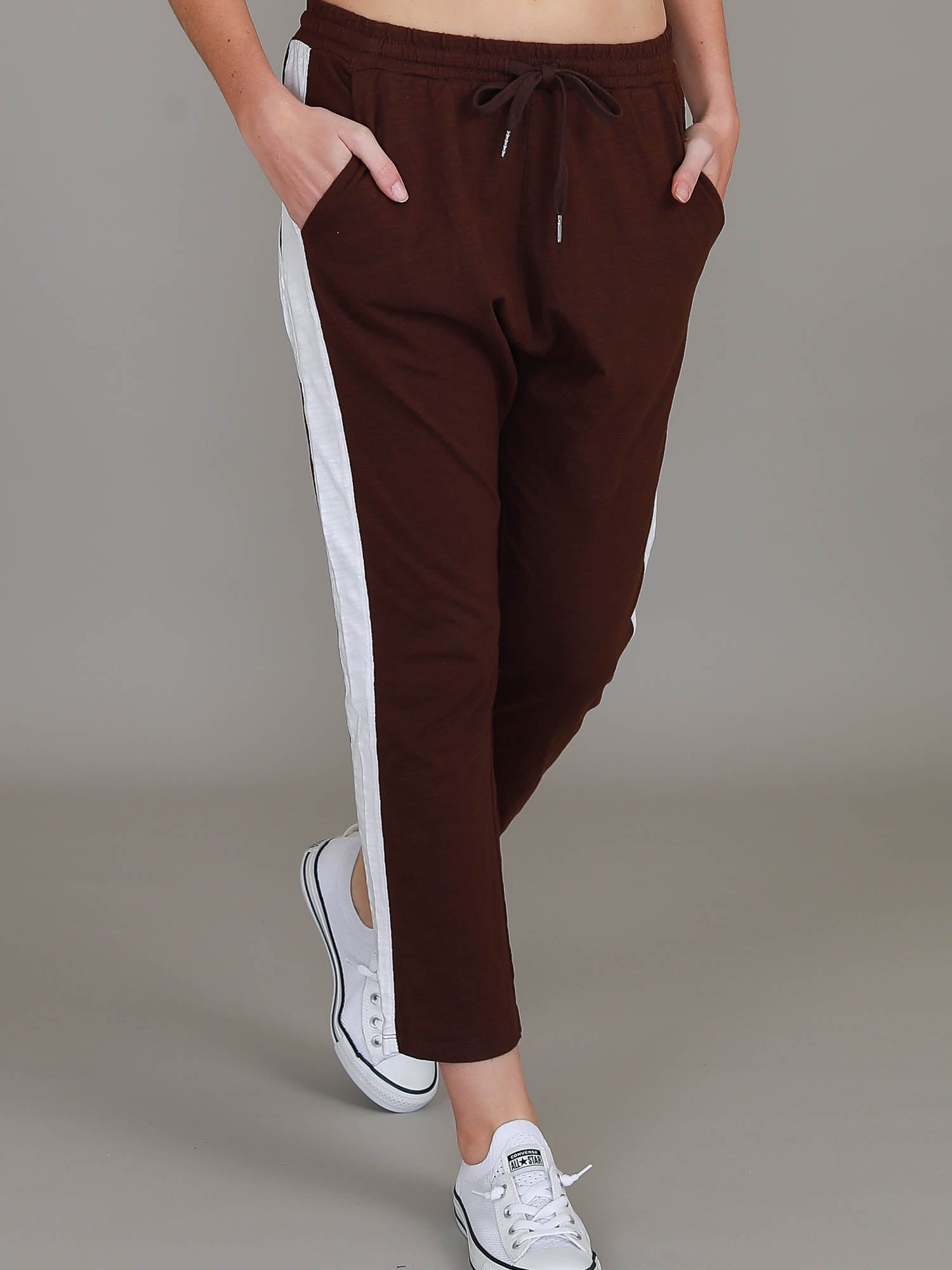 dark brown pants #color_cocoa