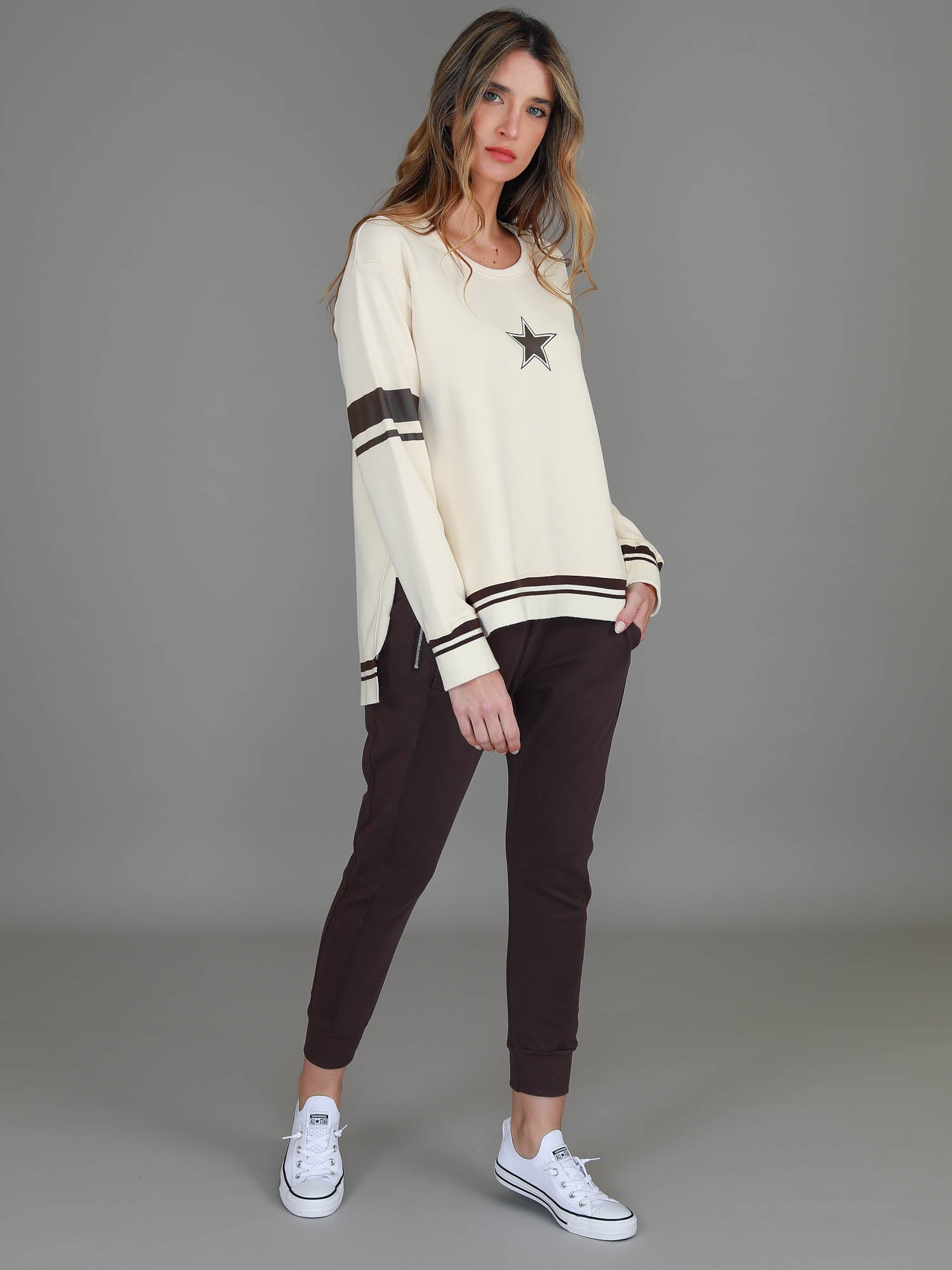 cream tops womens #color_bone