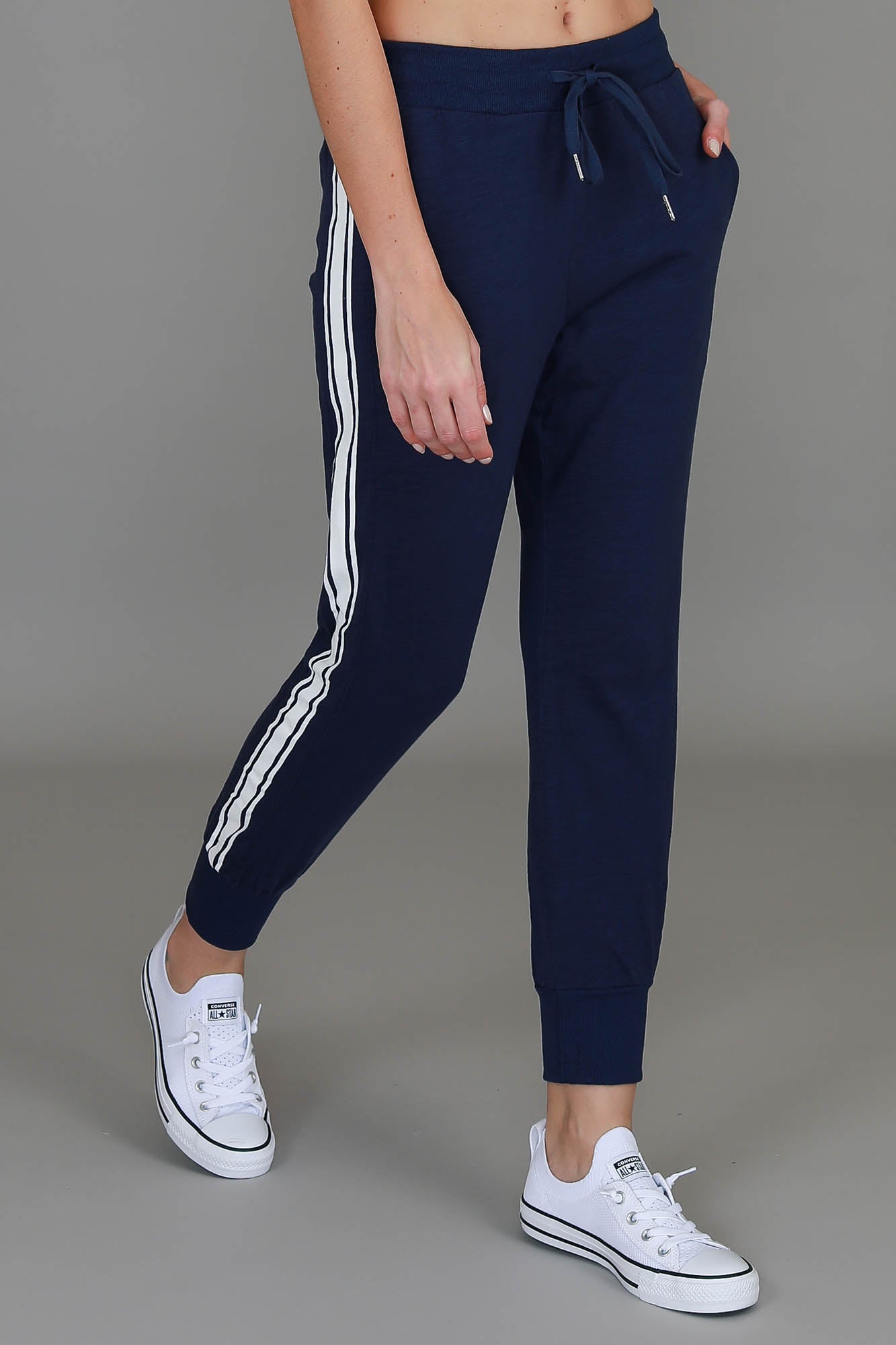 high waist track pants #color_ink