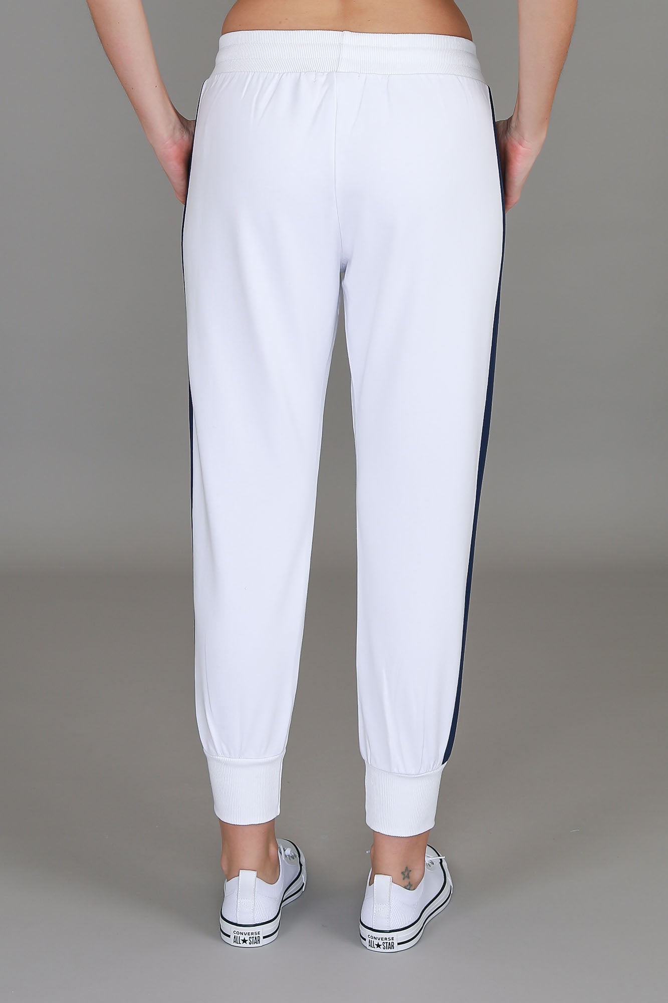 ladies white joggers #color_white