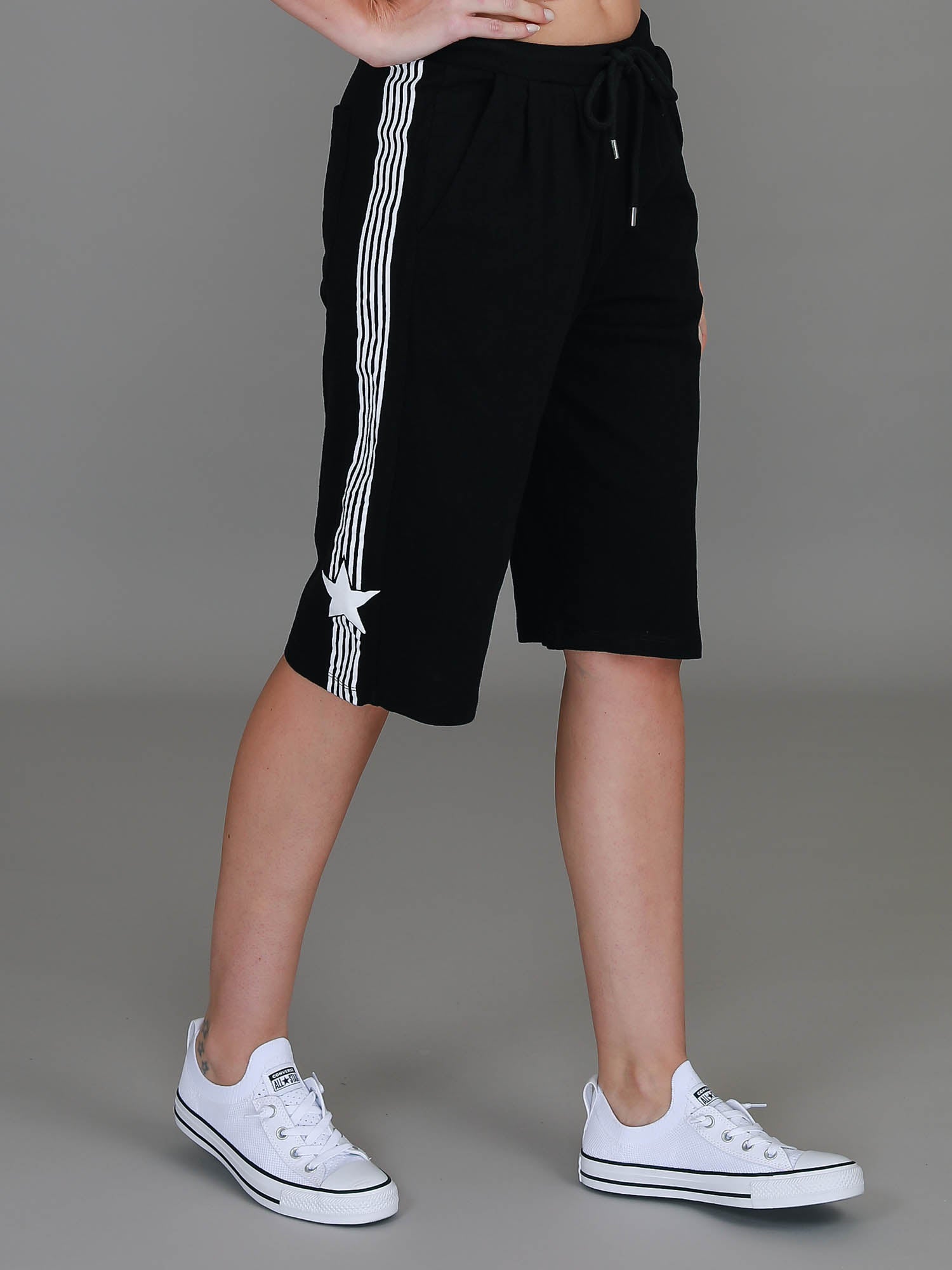 black dress shorts womens #color_black