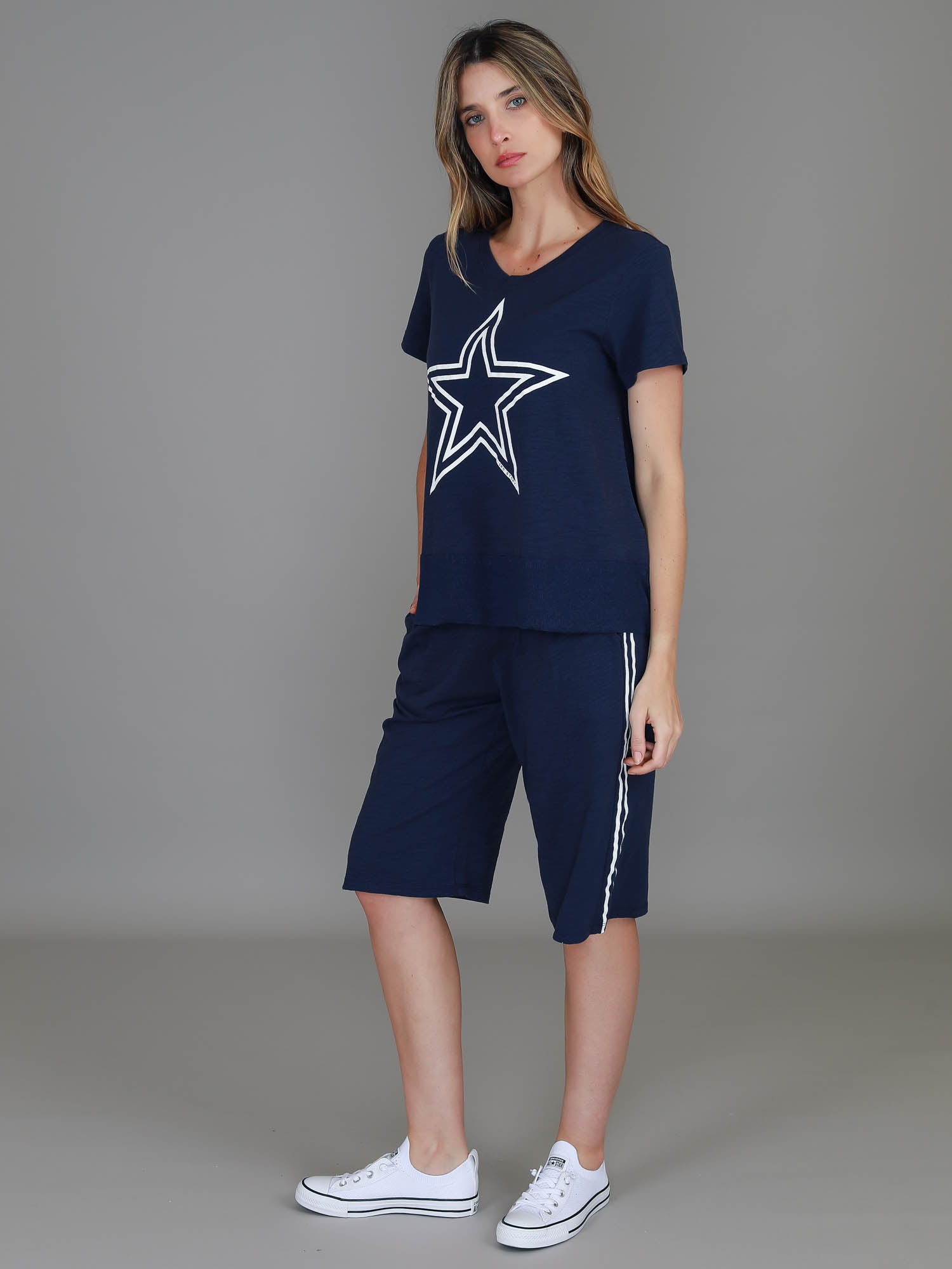 womens navy blue tops #color_ink