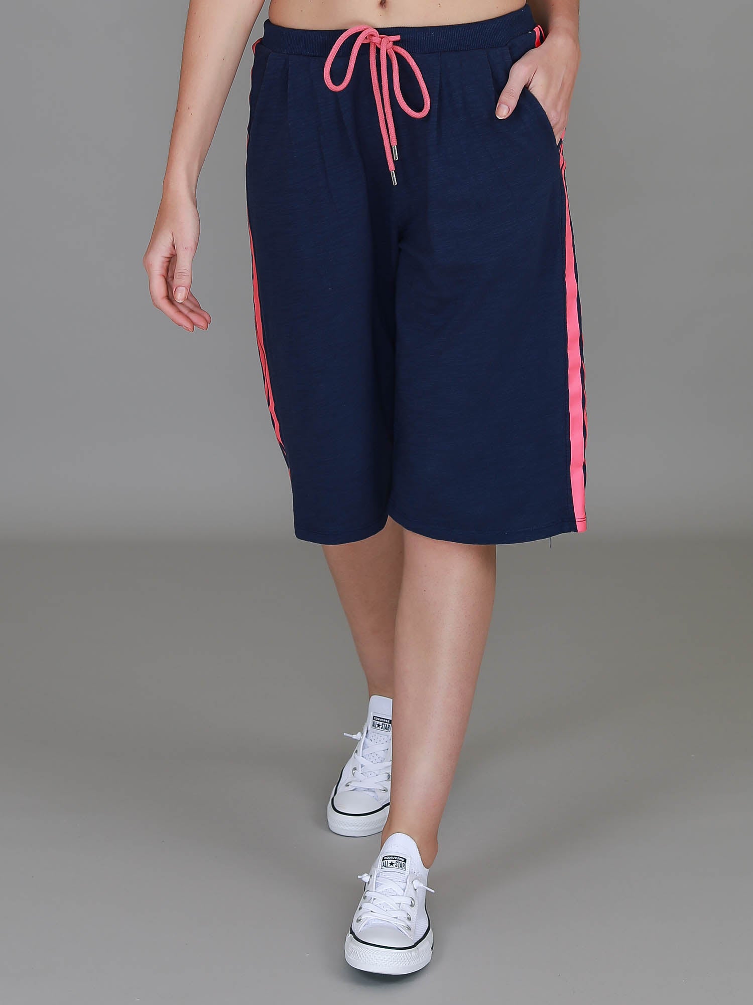 long short pants #color_ink/pink