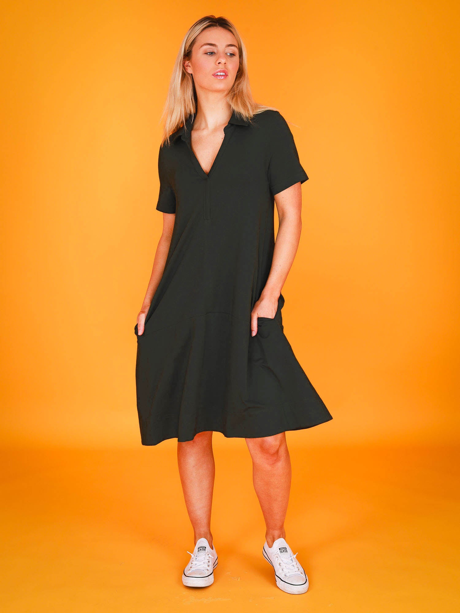 polo dresses for women #color_wood