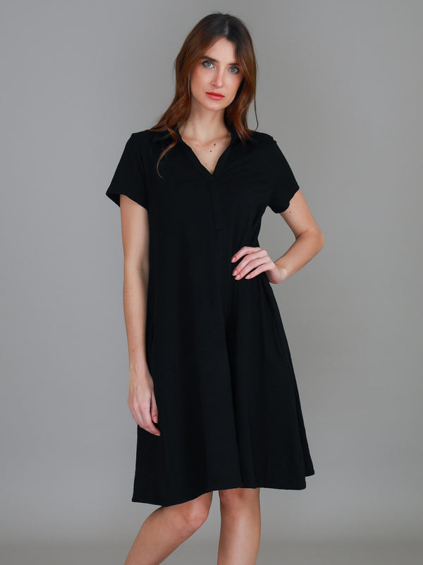 Tibby Short Sleeve Polo Dress