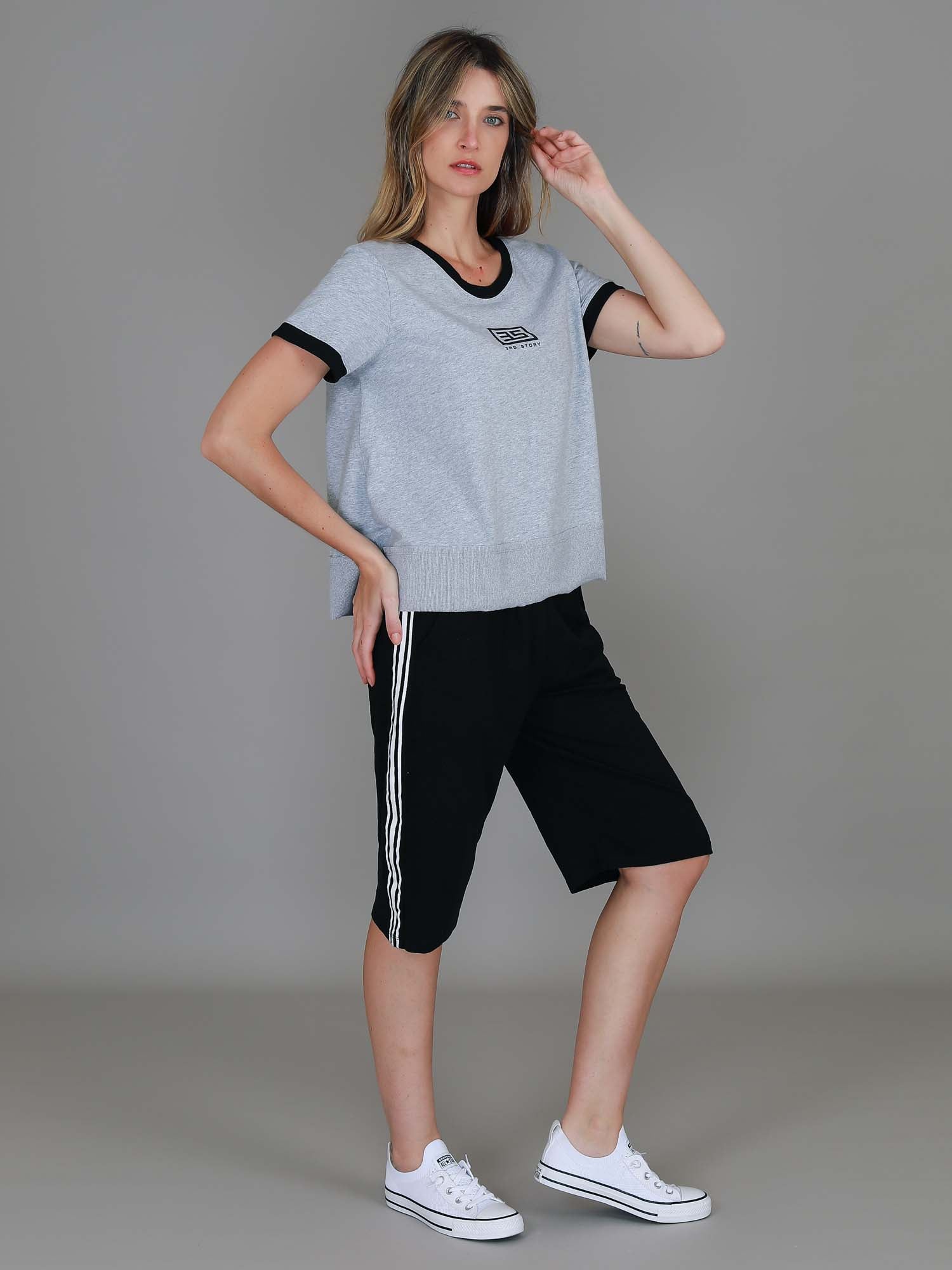 gray cotton shirt #color_grey marle
